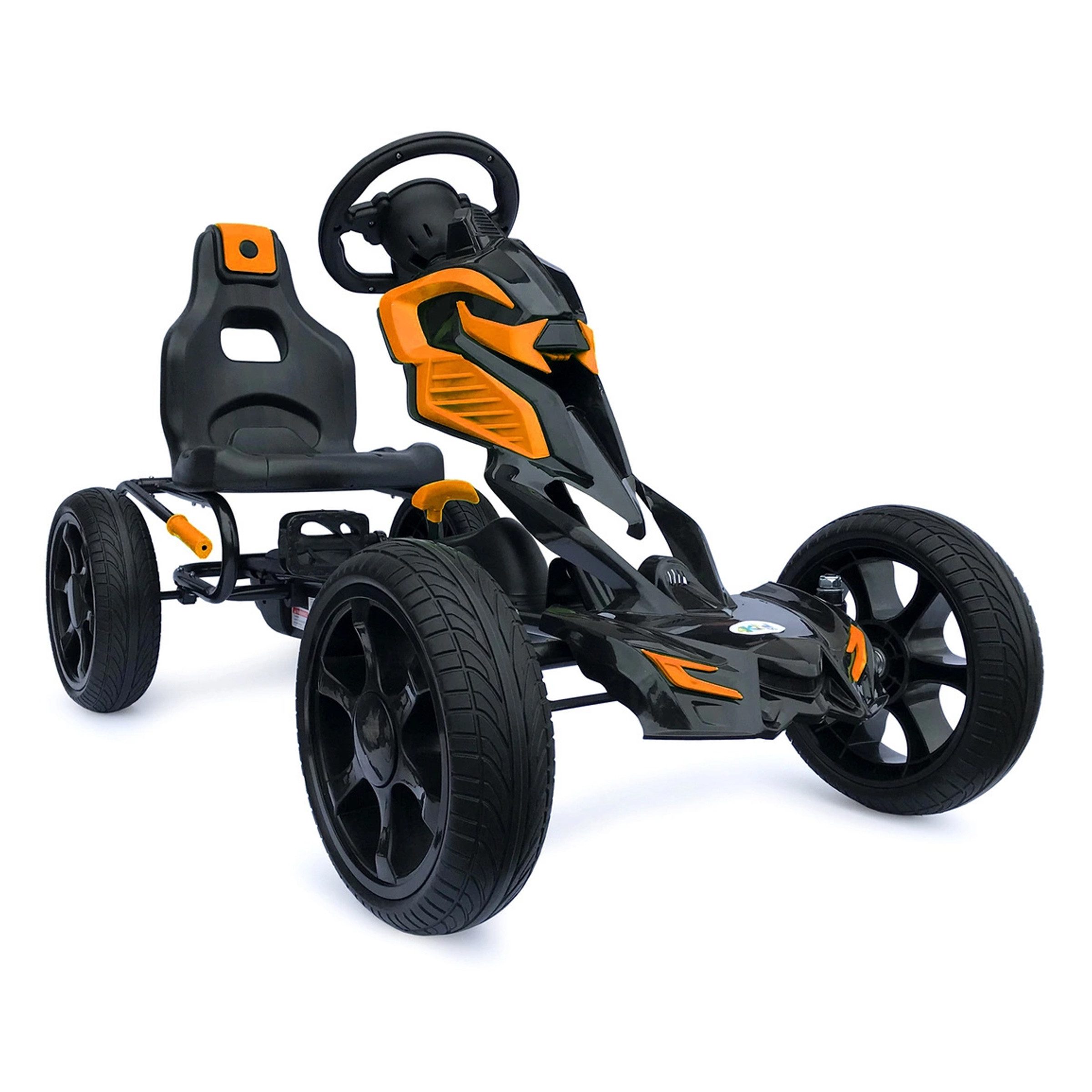 joy4kids Go-Kart Scout Kinder Gokart XL Tretauto Sport Tretfahrzeug [FARBE]