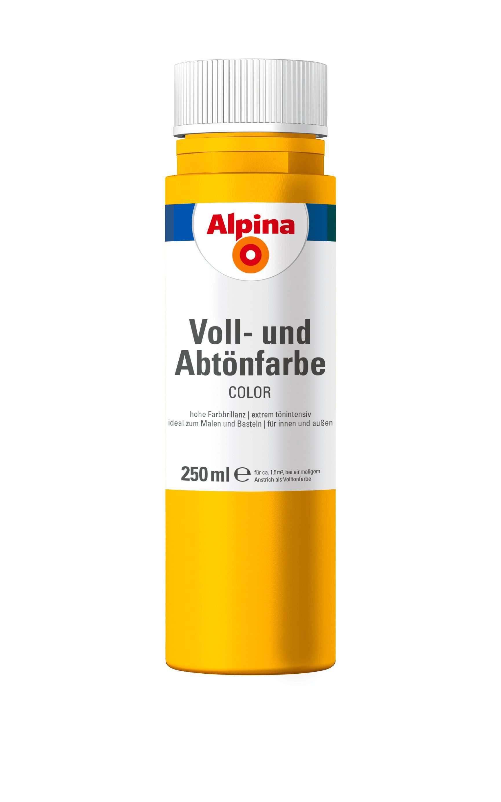 Alpina Wandfarbe COLOR Voll- und Abtönfarbe seidenmatt