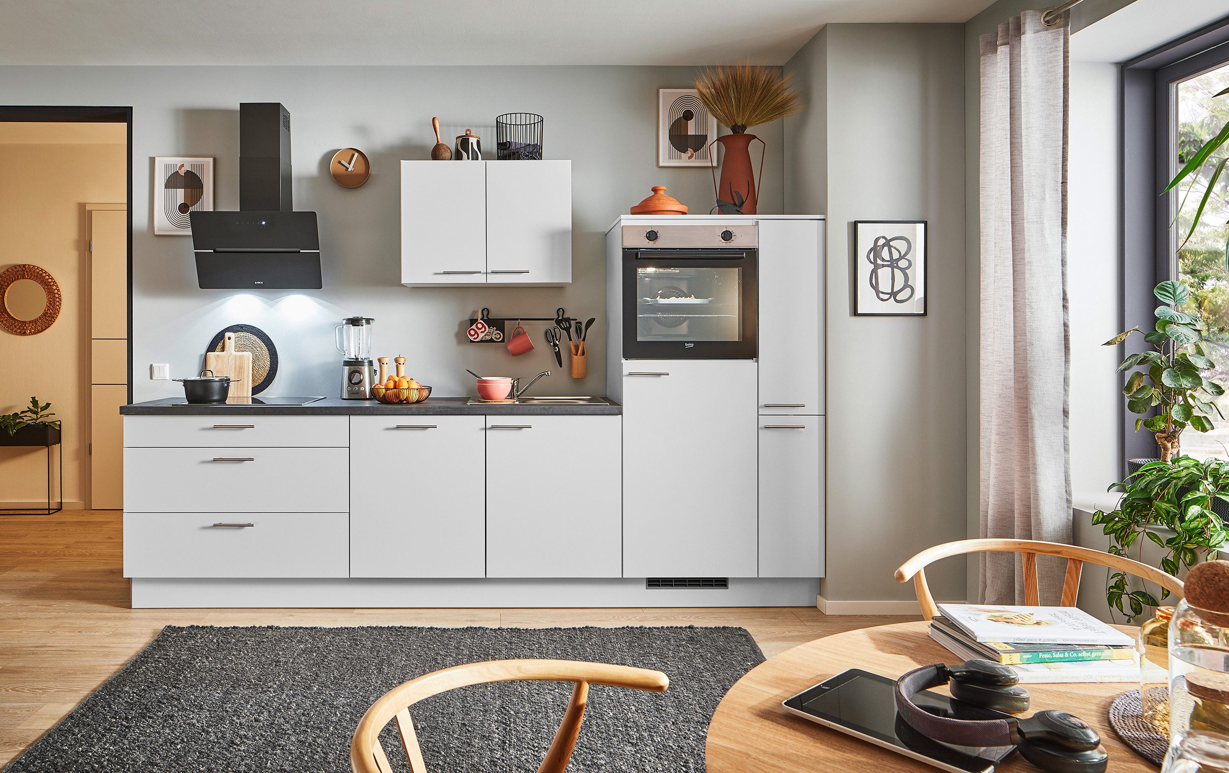 pino Küchenzeile Stockholm, individuell anpassbar, gratis günstig online kaufen