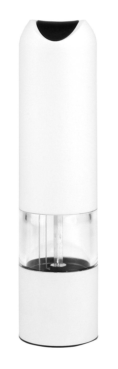 Justinus Dekovase Pfeffer-/Salzmühle LIFESTYLE, Weiß, Ø 5 cm