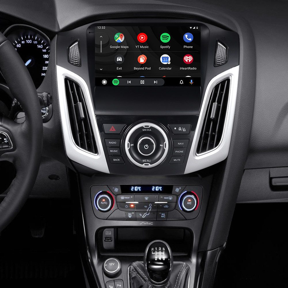 A-Sure 9" DAB+ 6+128G Carplay Für Ford Focus MK3 2DIN Android 15 GPS WIFI Autoradio (RDS, Bluetooth, Digitalradio (DAB), GPS, FM RADIO, WIFI, Android Auto,CarPlay,Bluetooth,DSP,GPS,WIFI,RDS,Plug‑and‑Play)