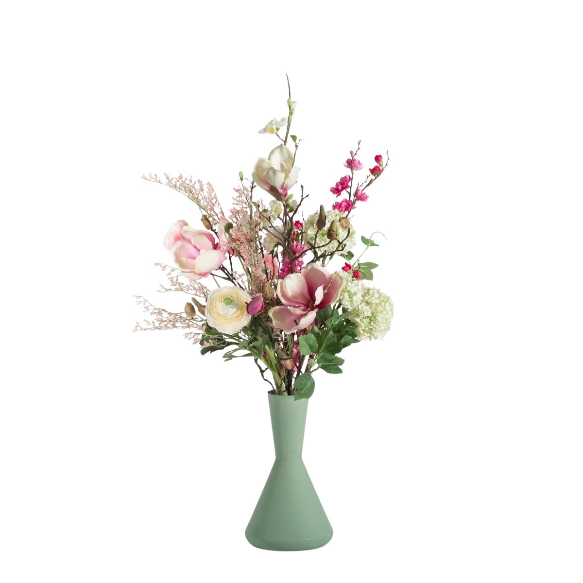 Kunstblume Künstlicher Blumenstrauß - Mallorca, 75cm, aplanta
