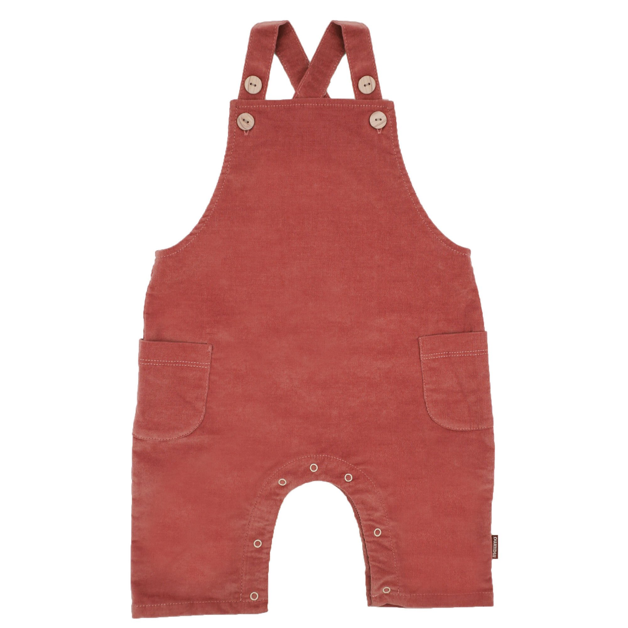 MAXIMO Stoffhose BABY-Latzhose, Cord, Jerseyfutter (1-tlg) CORD