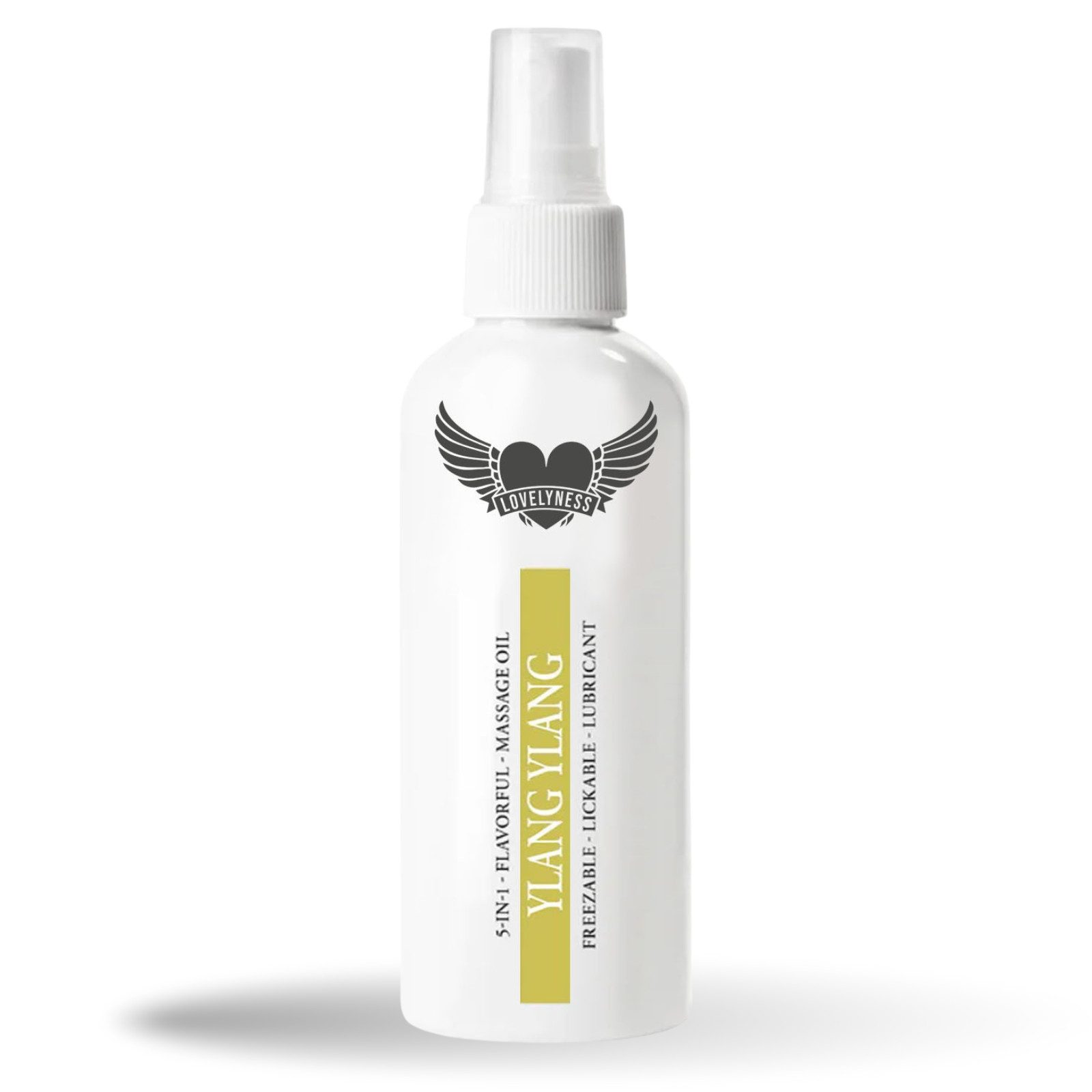 Gleitgel - und Massageöl 2in1 mit Geschmack Ylang Ylang 80ml