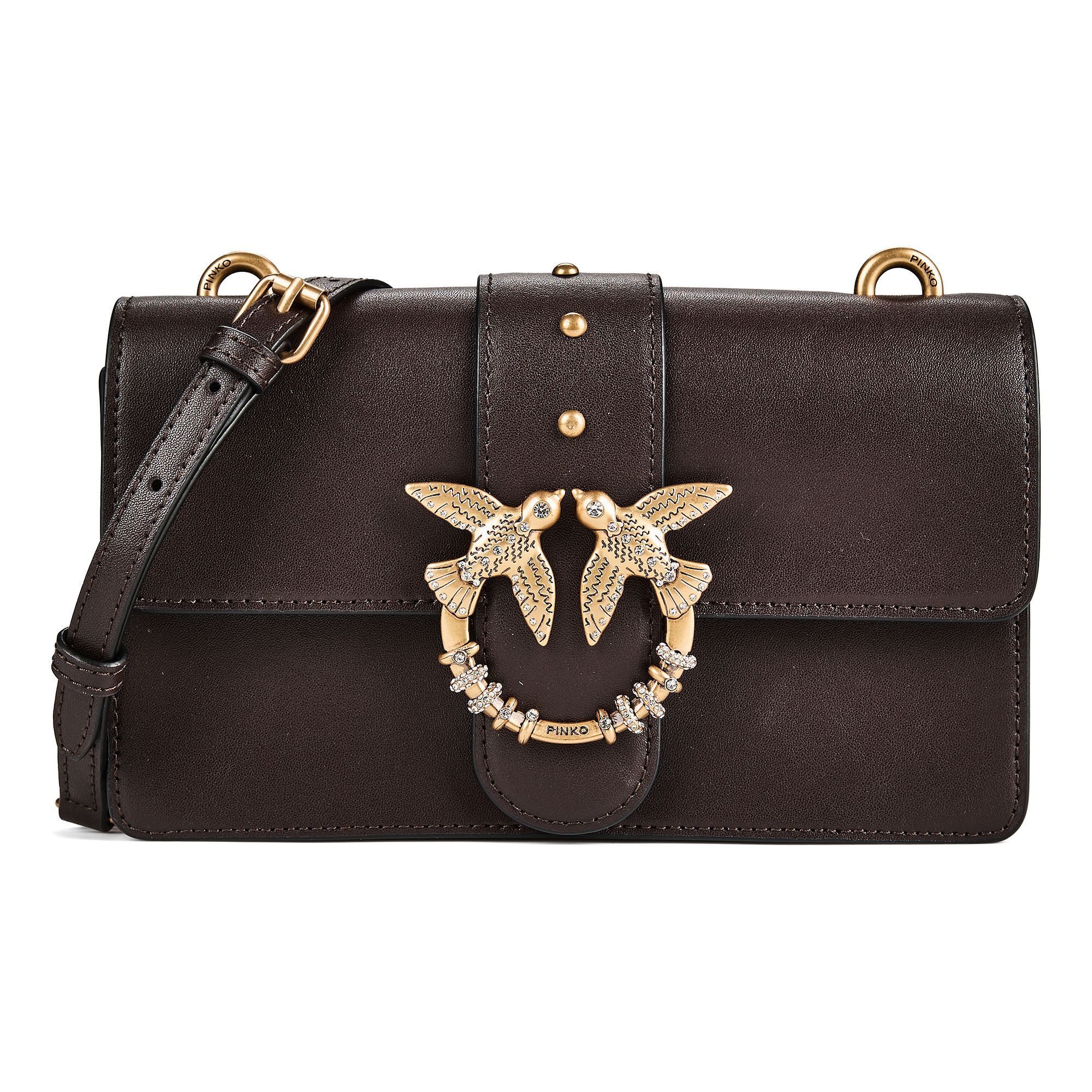 PINKO Umhängetasche Love One, Leder