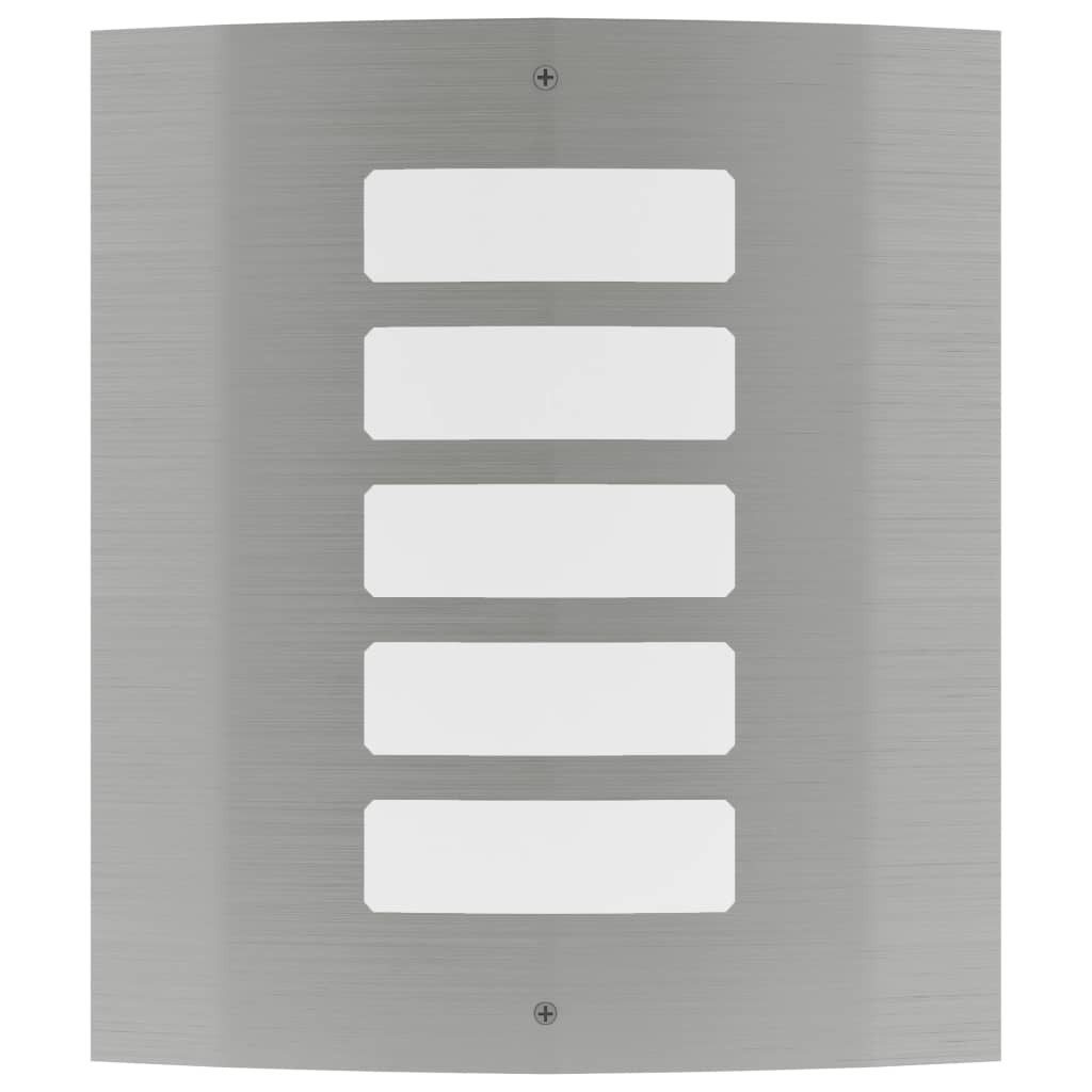 vidaXL Außen-Wandleuchte Wandleuchte Gartenlampe wasserdicht Design