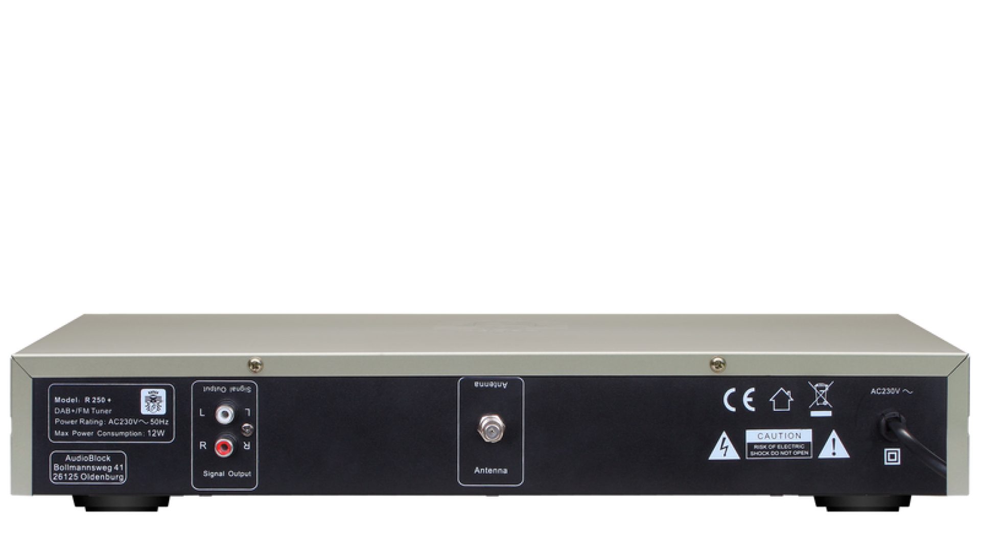 Block Block R-250+ DAB+ Radio mit UKW & Bluetooth Digitalradio (DAB)