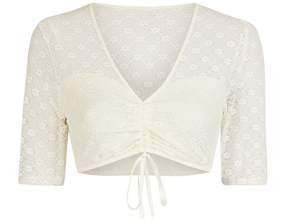 Dirndlbluse Halbarm Dirndlbluse 'Myleen' Traditionell 16463963