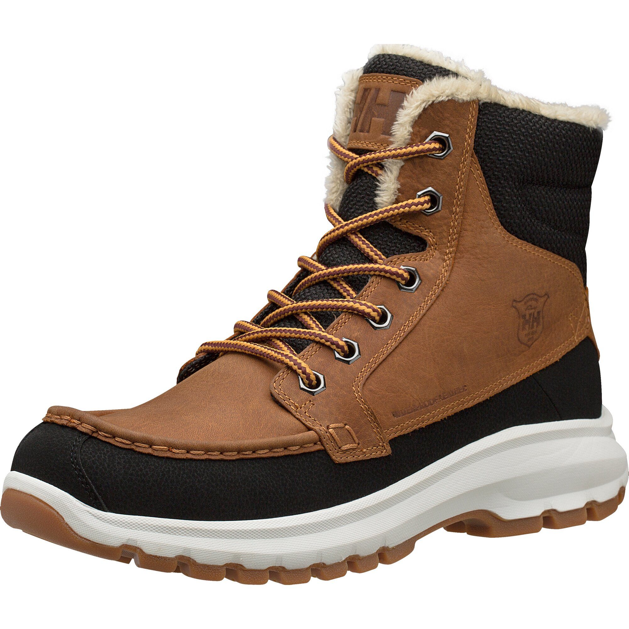 Helly Hansen GARIBALDI V3 Winterstiefel wasserdichtes Leder, Winterstiefel, Schnürstiefel, Winterschuhe
