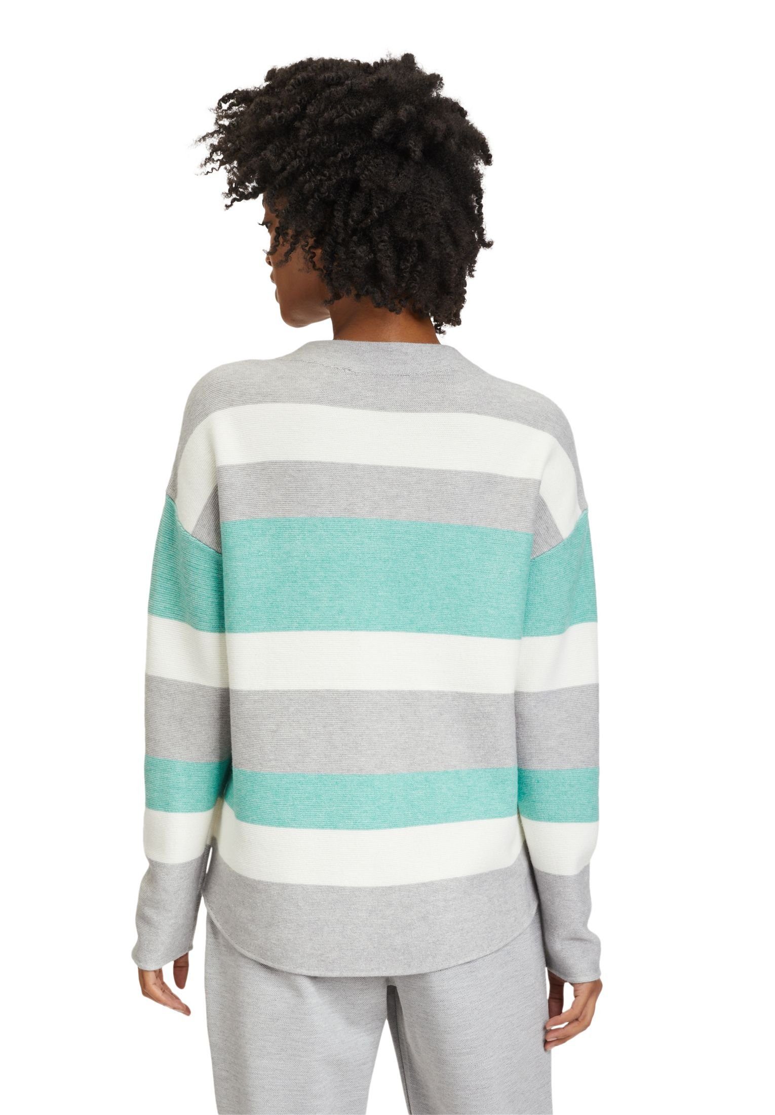 Betty&Co Strickpullover Grey/Green