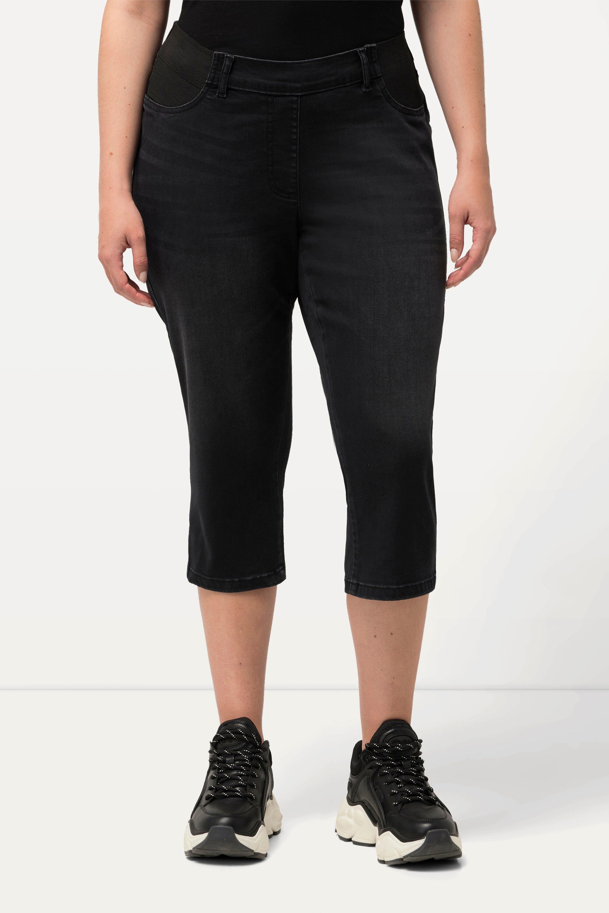 Ulla Popken 5-Pocket-Jeans Capri-Jeans Sienna schmales günstig online kaufen