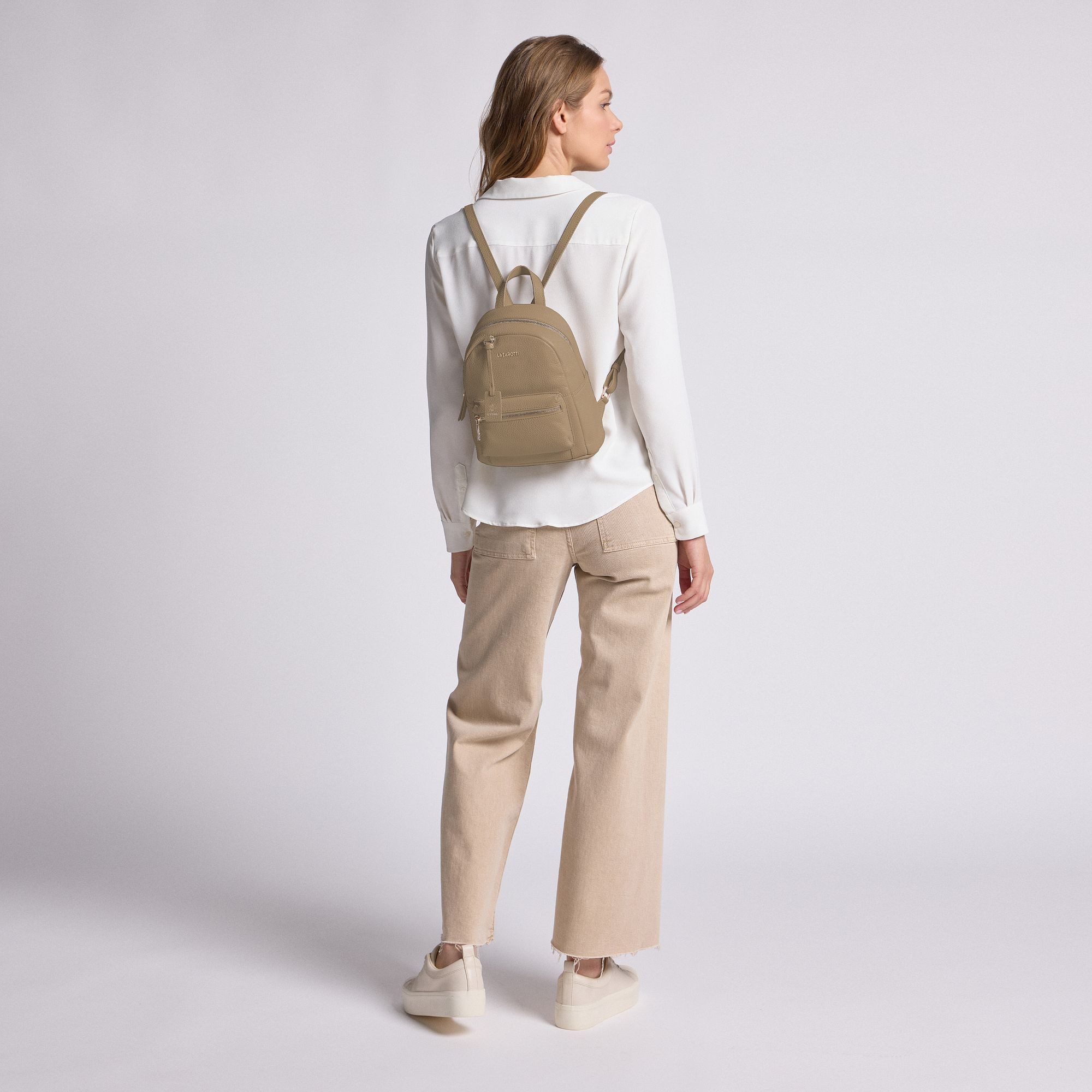 Lazarotti Cityrucksack Bologna Leather1, Leder