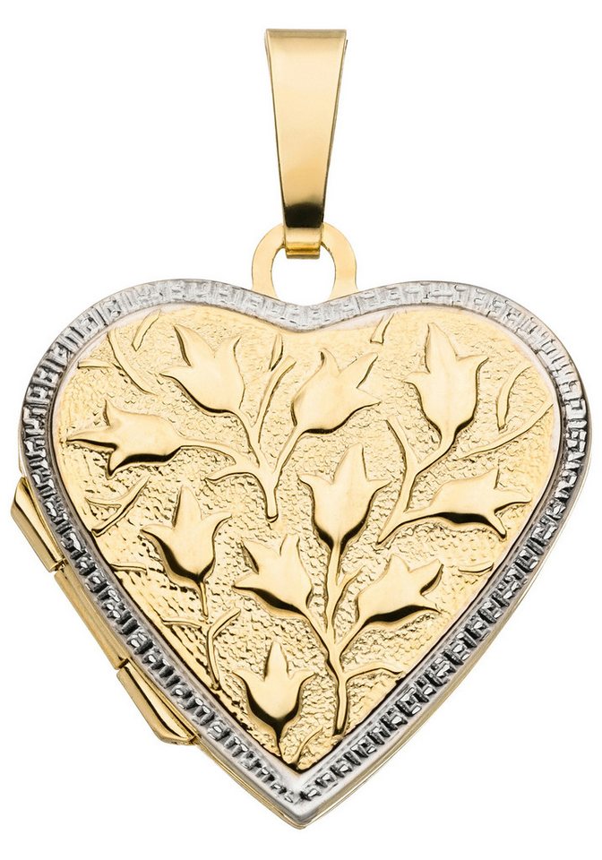 JOBO Medallionanhänger Medaillon Herz B... JOBO Medallionanhänger Medaillon Herz B...