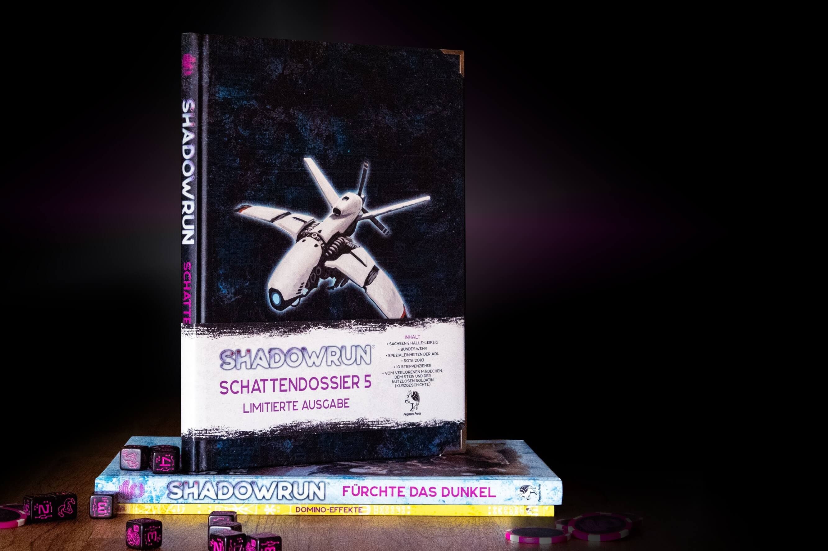 Pegasus Spiele Spiel Shadowrun: Schattendossier 5 *limitierte Ausgabe*
