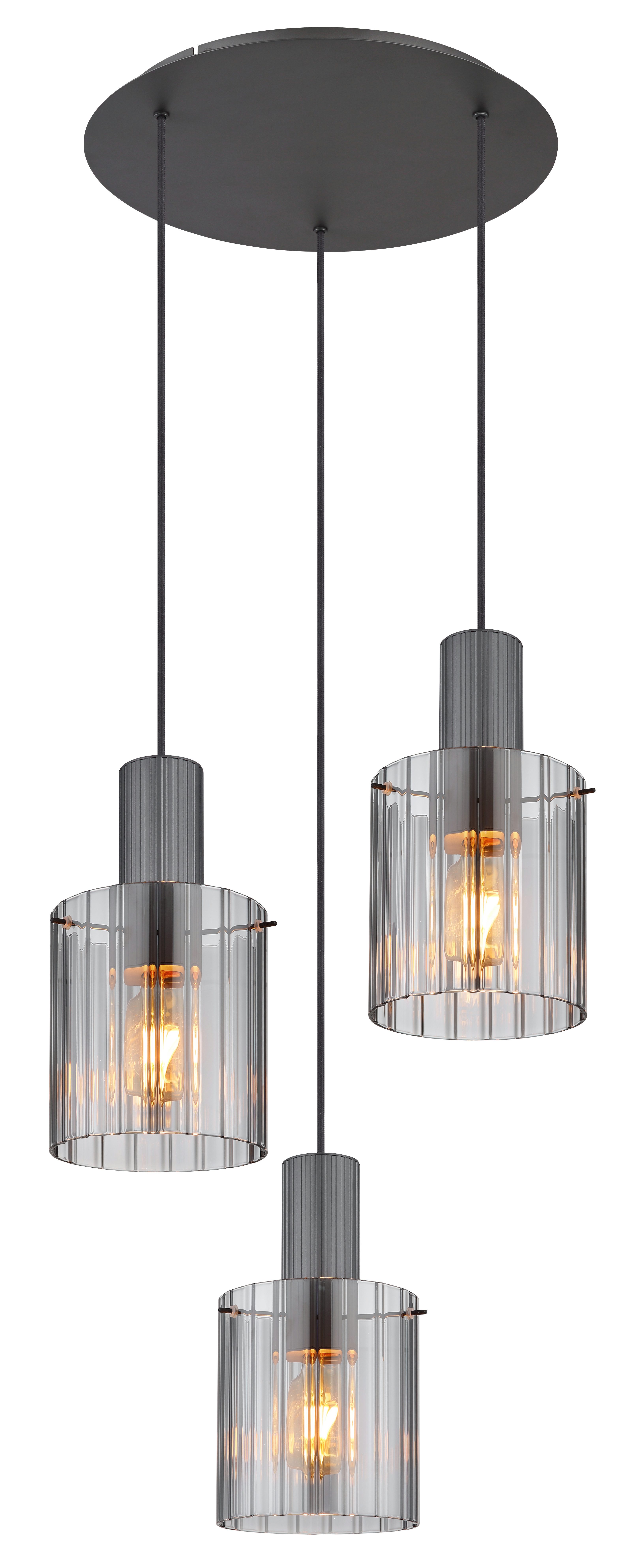 GLOBO LIGHTING Hängeleuchte TULIVAR, ohne Leuchtmittel, Hängelampe/Pendelleuchte/Esszimmer/Wohnzimmer/Esstisch