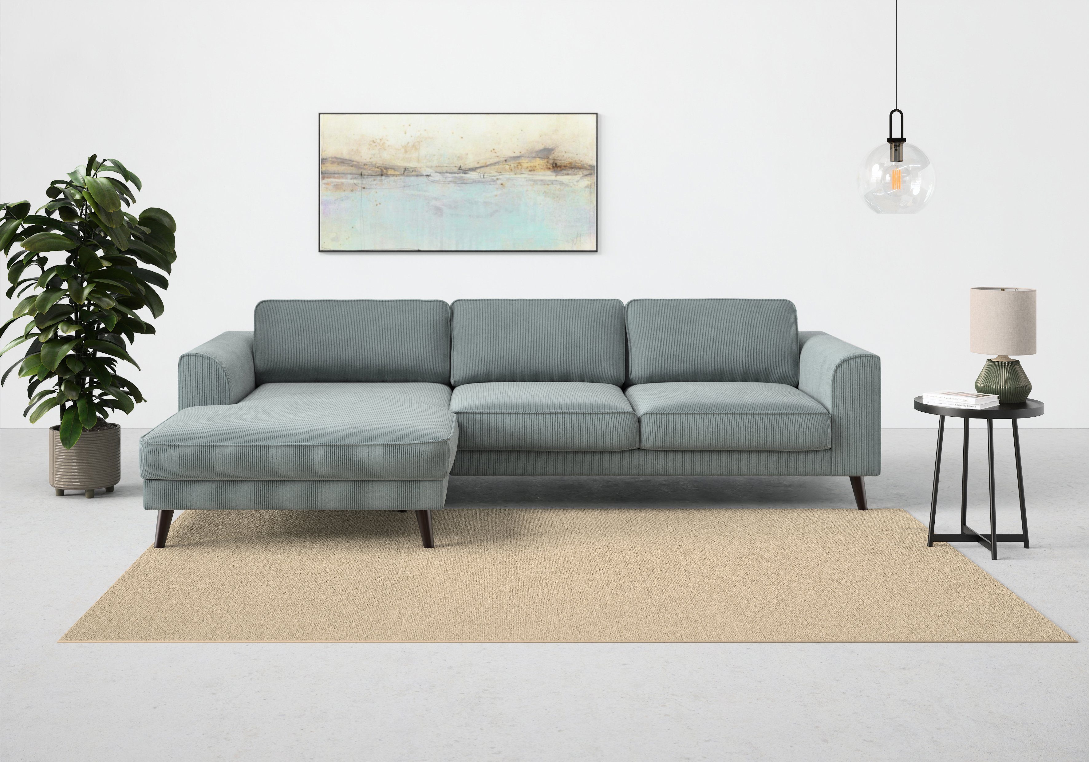 TRENDMANUFAKTUR Ecksofa Lumber Jack, elegantes Designsofa, günstig online kaufen