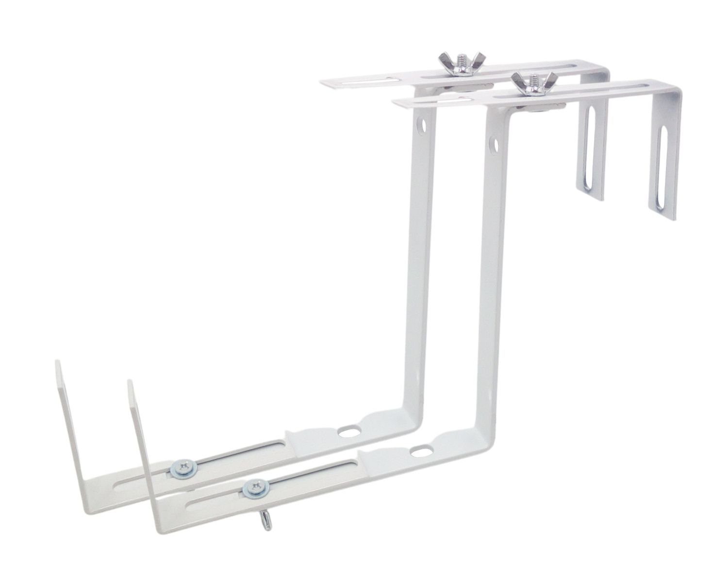 BURI Blumenkastenhalter Balkonkastenhalter 2er-Set Blumenkastenhalter Balko günstig online kaufen