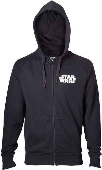Star Wars Kapuzenpullover »STAR WARS Kapuzensweatshirt Hoodie Sweatshirt MIT Kapuze Jacke mit RV Größen M L XL XXL Erwachsene + Jugendliche«