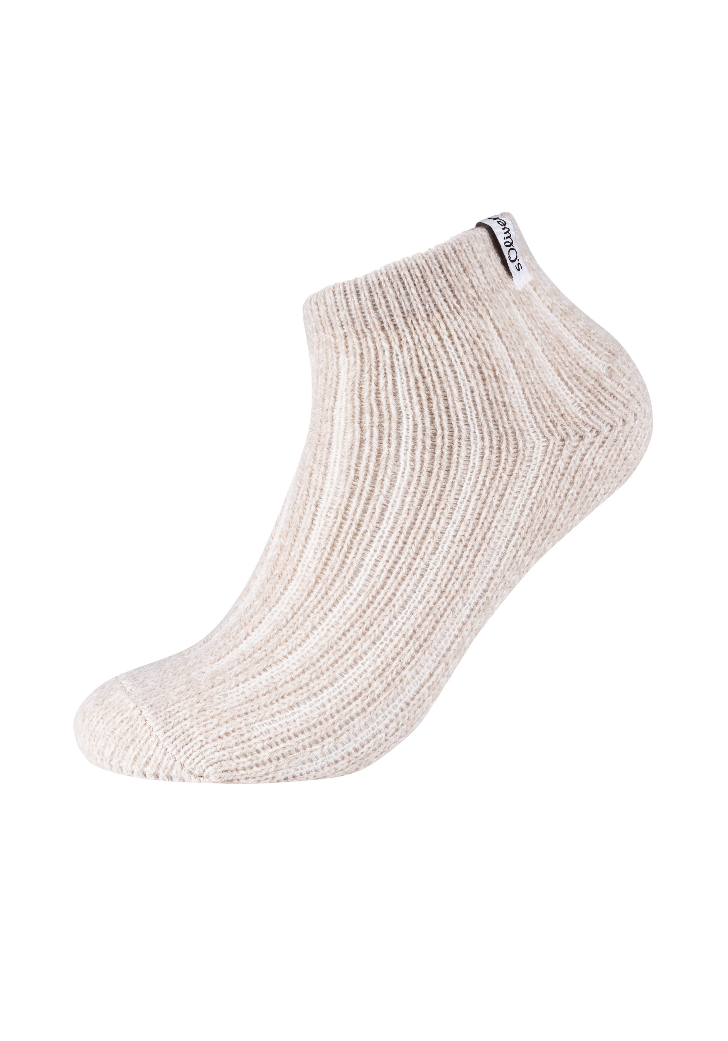 s.Oliver Sneakersocken warm & cozy (4-Paar) mit elastischem Bund