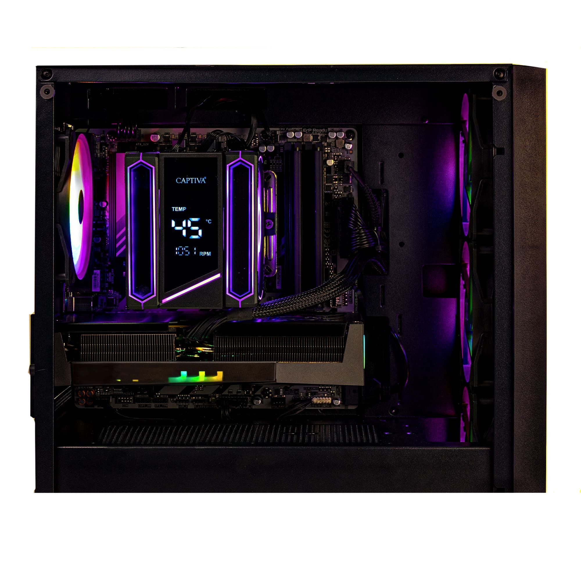 CAPTIVA Entry Gaming R10-4007 Gaming-PC (AMD Ryzen 5 5500, GeForce® RTX™ 5060, 16 GB RAM, 500 GB SSD) – Bild 4 von 5