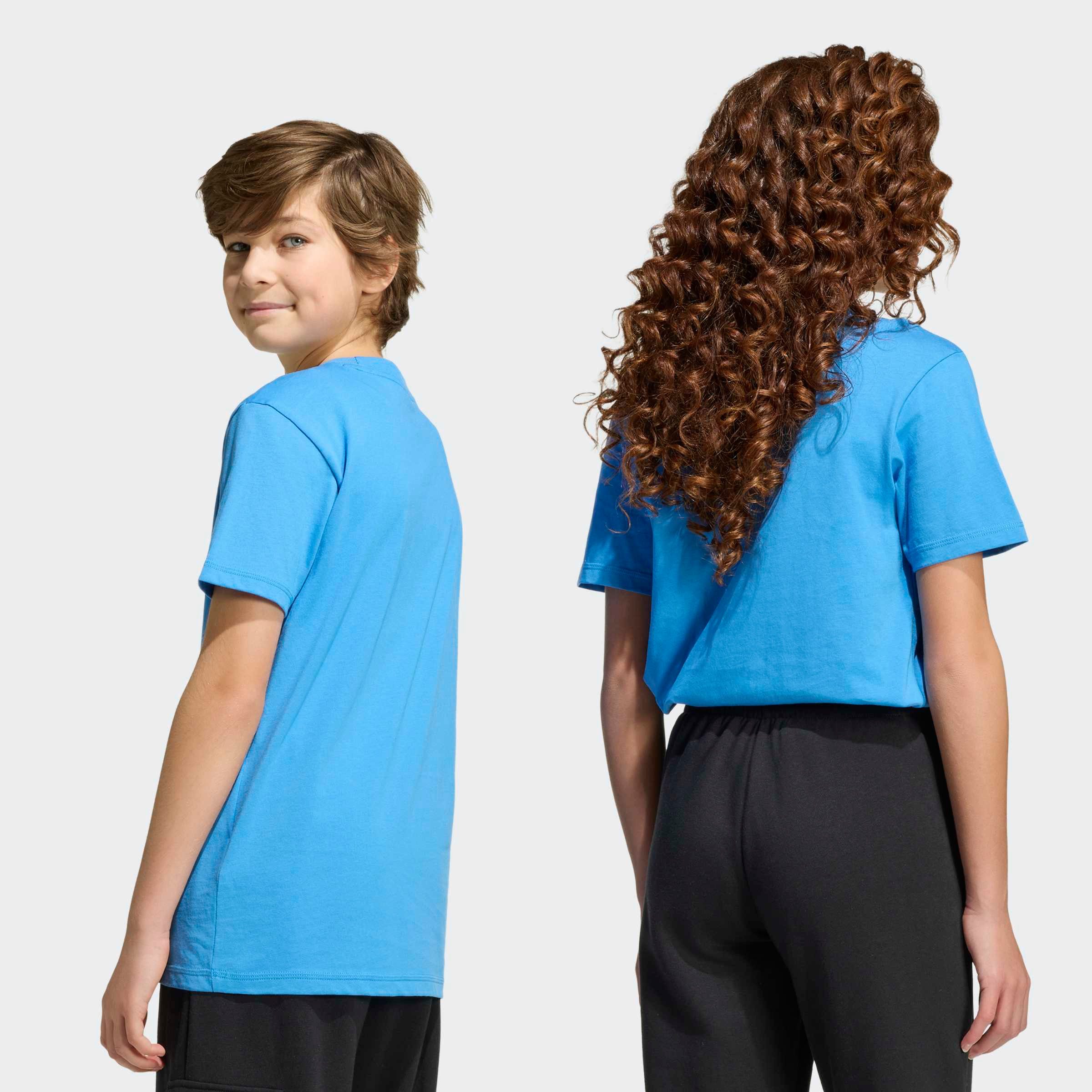 adidas Sportswear T-Shirt J SL TEE 160 für Kinder, mit Rundhalsausschnitt, ohne Verschluss