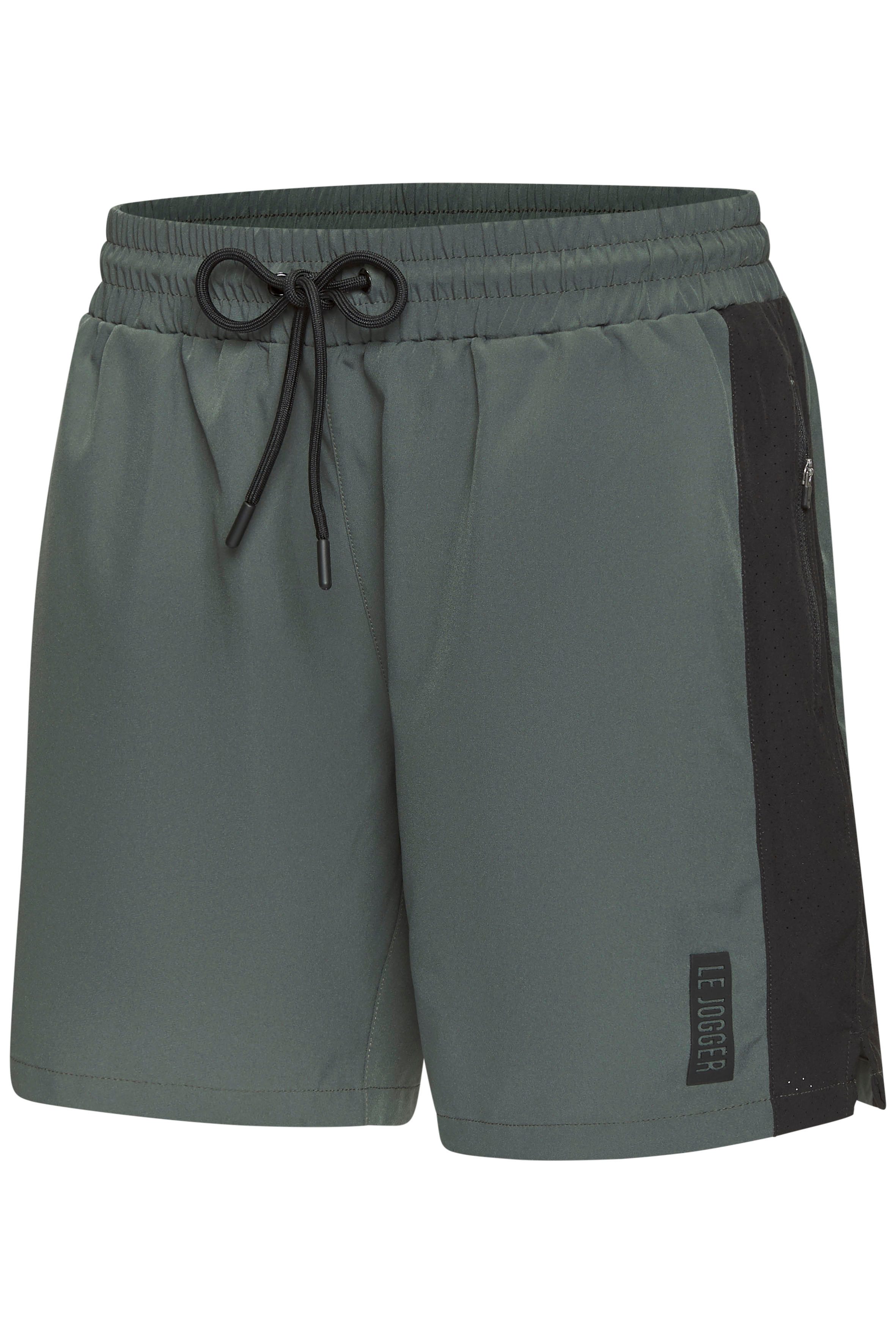 le jogger® Shorts mit seitliche Mesheinsatz und Reißverschlusstaschen