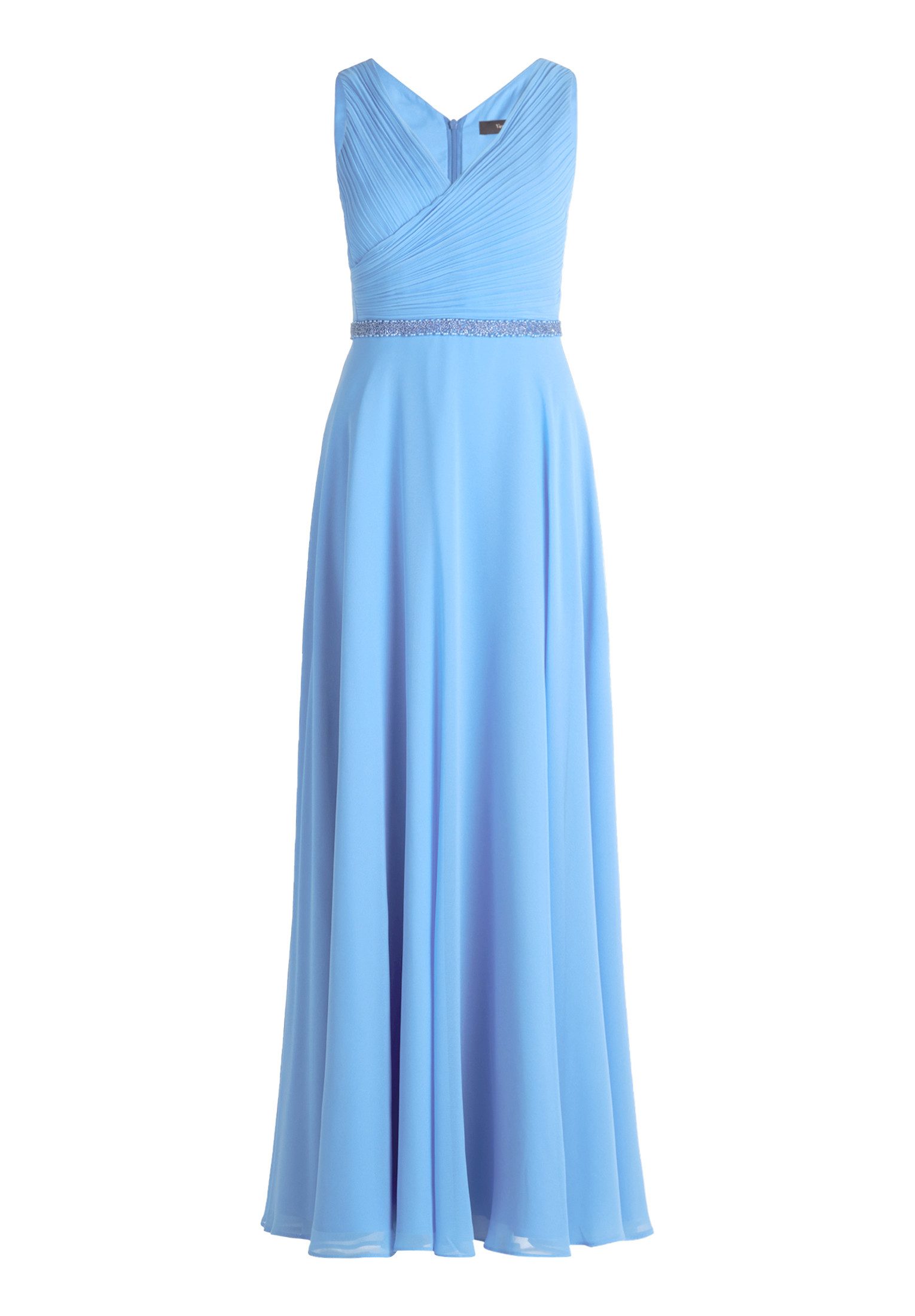 Vera Mont Abendkleid Damen mit Plissee Dekoelemente