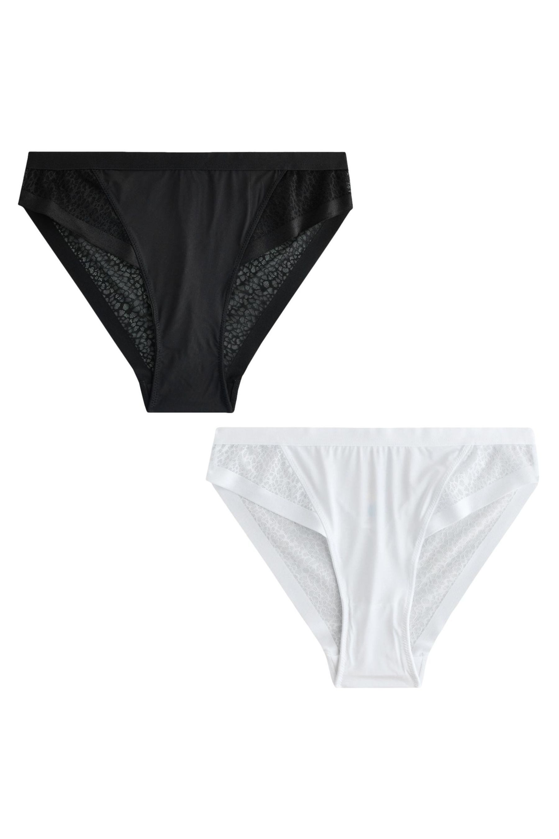 Next Slip Glättende Slips mit hohem Bein und Mesh, 2er-Pack (2-St)