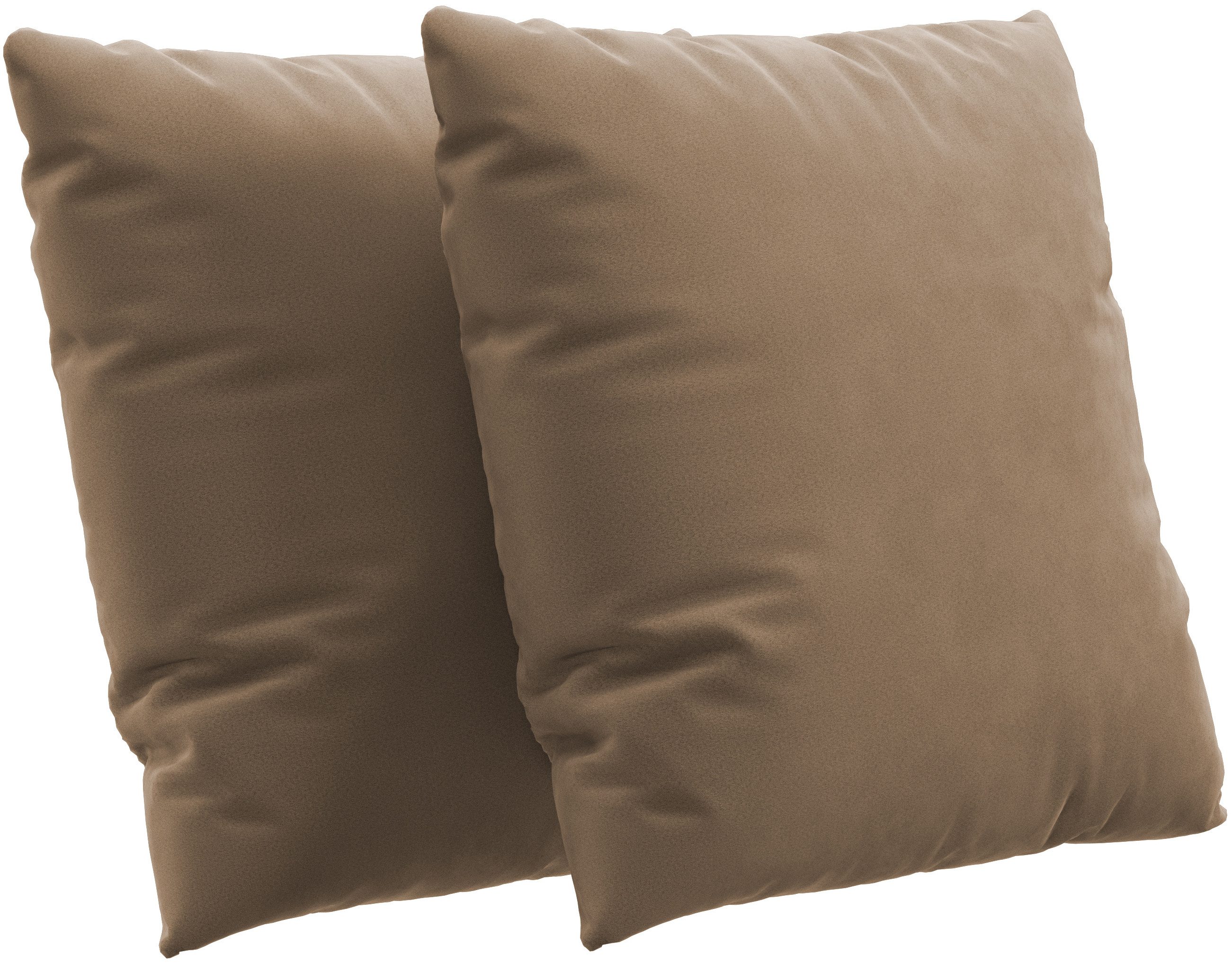 Home affaire Sofakissen Innovid, (Set, 2 Stück), 2er Kissen-Set wahlweise in zwei Größen