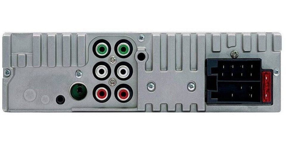 Blaupunkt Blaupunkt BPA 1123 BT 1-DIN Autoradio, BT, USB, Aux-Eingang 4x50W Autoradio (RDS (Radio Data System), PTY (Programme Type), TA (Traffic Announcement), AF (Alternative Frequency), AM/FM-Tuner, Ext. Mikrofon, Sub-Out, Multicolour-Licht, geringe Einbautiefe)