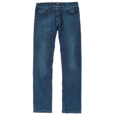 Pionier Bequeme Jeans Große Größen Stretch-Jeans blue/black used mustache Pioneer Rando
