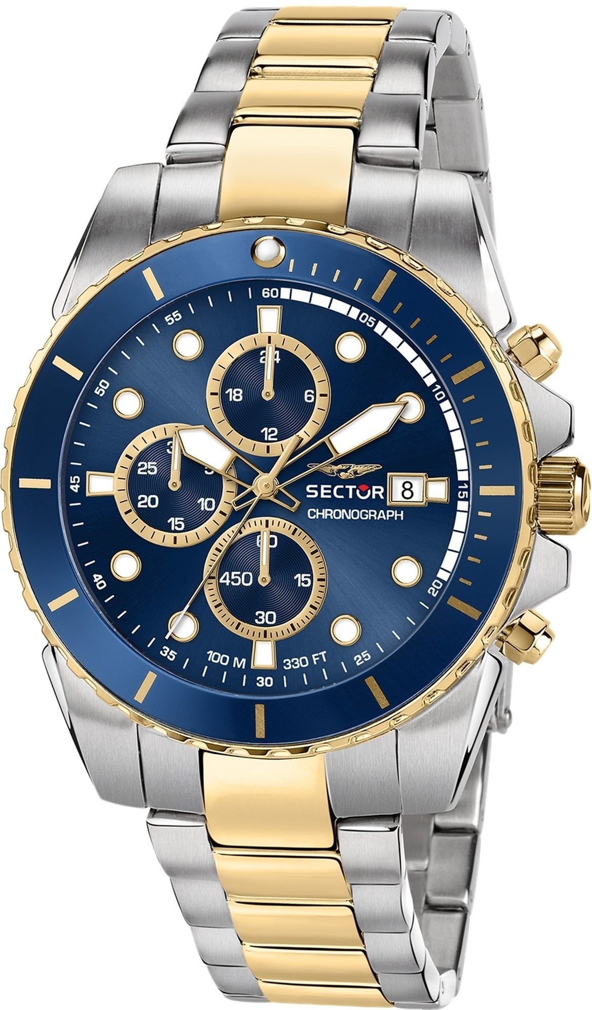 Quarzuhr Sector Herren Armbanduhr Chrono