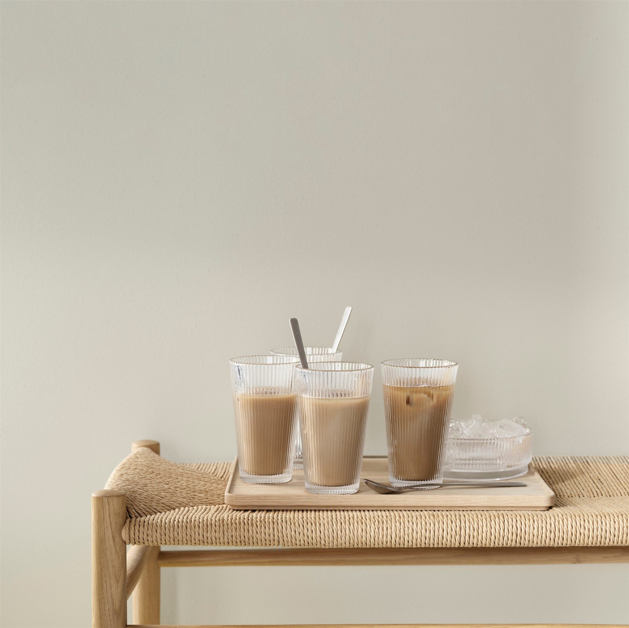 Stelton Glas Stelton Pilastro Trinkgläser 0.35 l. 4 St, Glas
