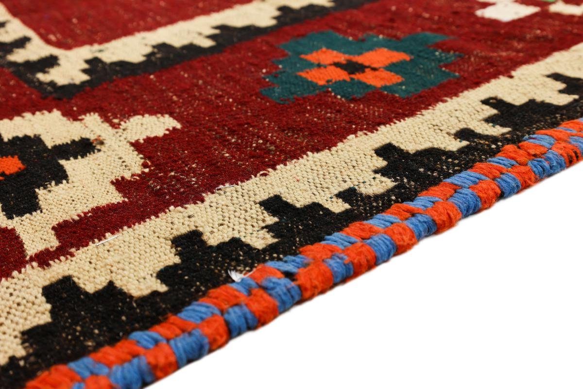 Orientteppich Kelim Afghan 125x117 3 mm rechteckig, Quadratisch, Trading, Höhe: Orientteppich Handgewebter Antik Nain