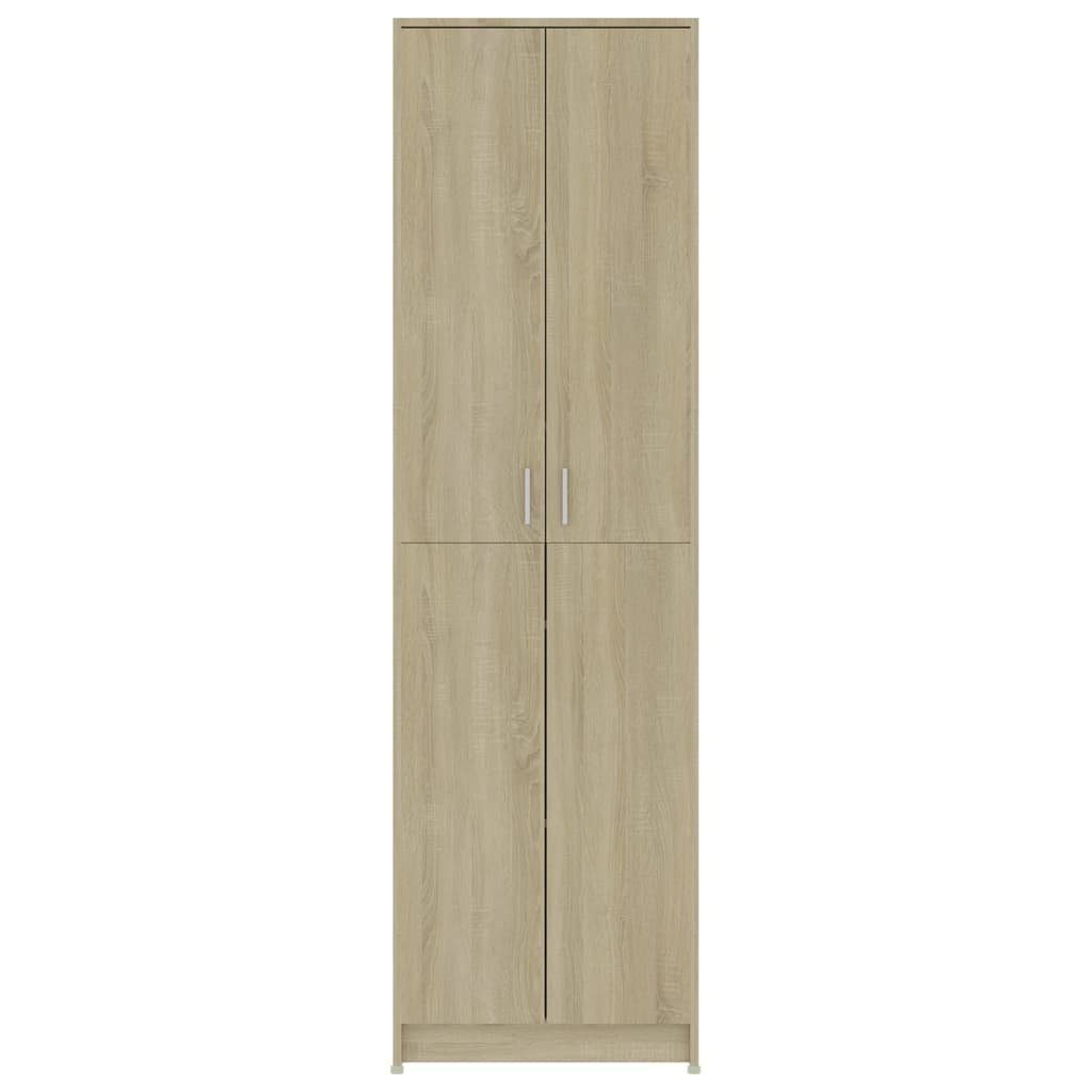 Sonoma Sonoma-Eiche vidaXL Eiche cm 55x25x189 (1-St) Kleiderschrank Holzwerkstoff Garderobenschrank