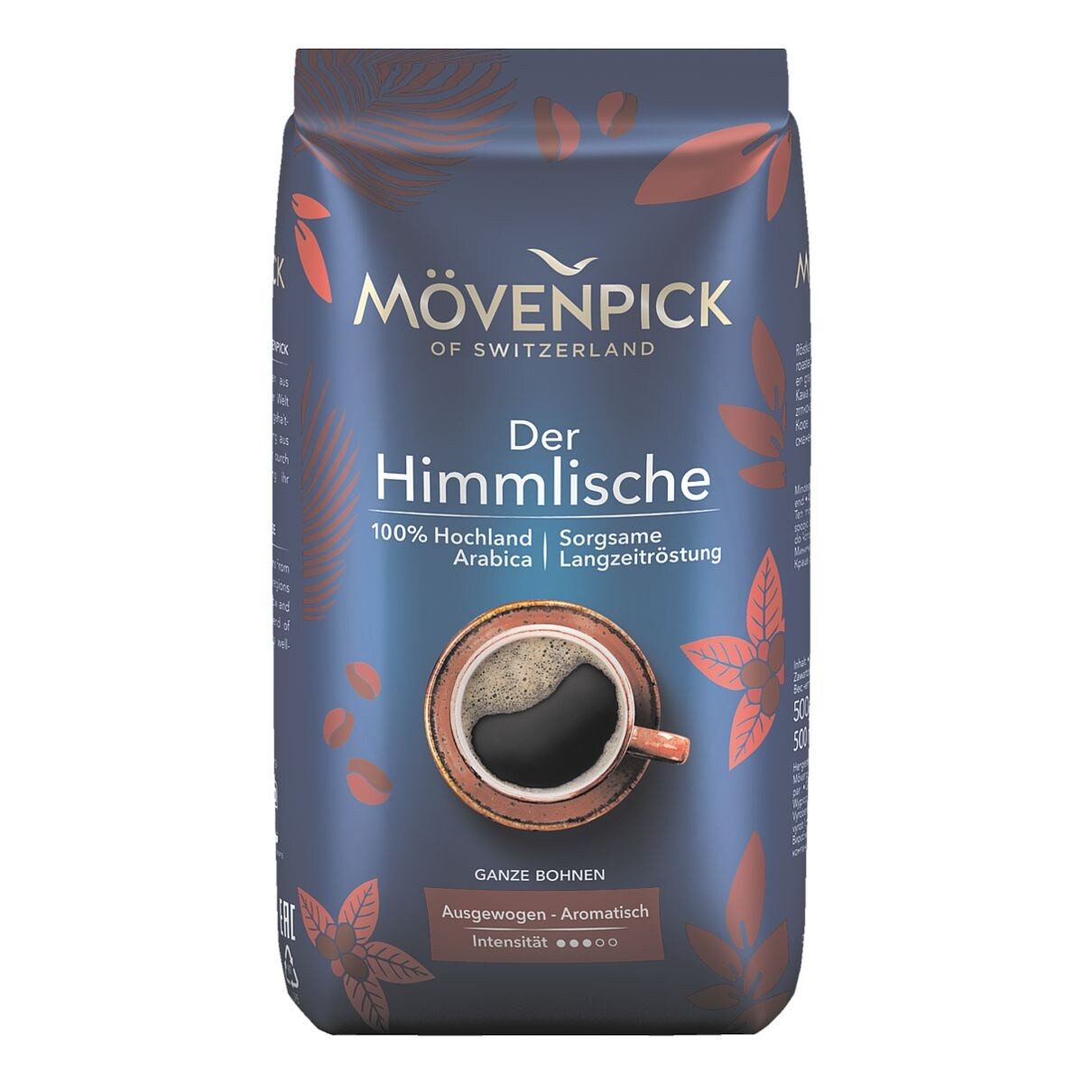 Mövenpick Kaffee Der Himmlische, 500 g, ganze Bohnen