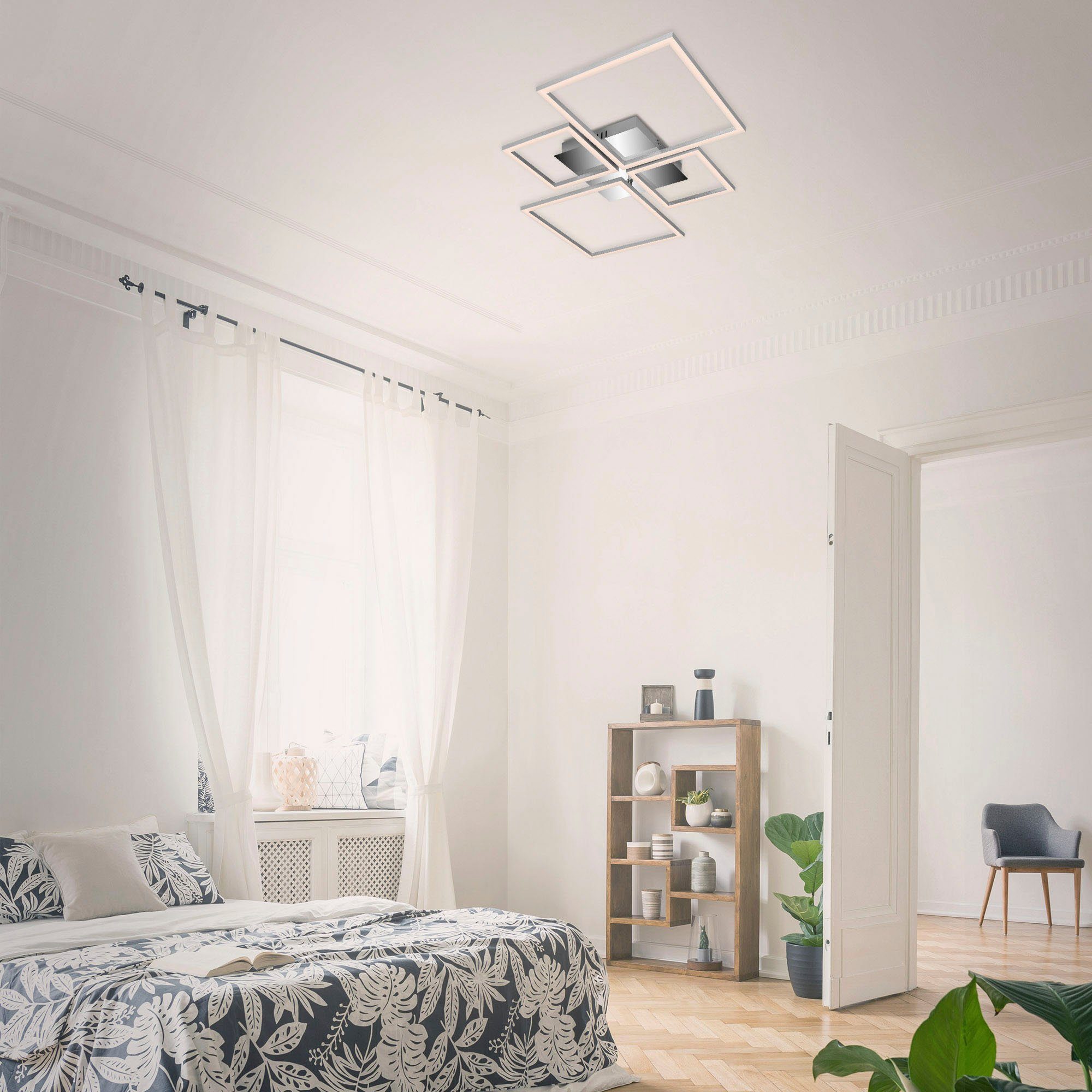 Briloner Leuchten LED Deckenleuchte 3093018 FRAME, CCT - über Fernbedienung günstig online kaufen