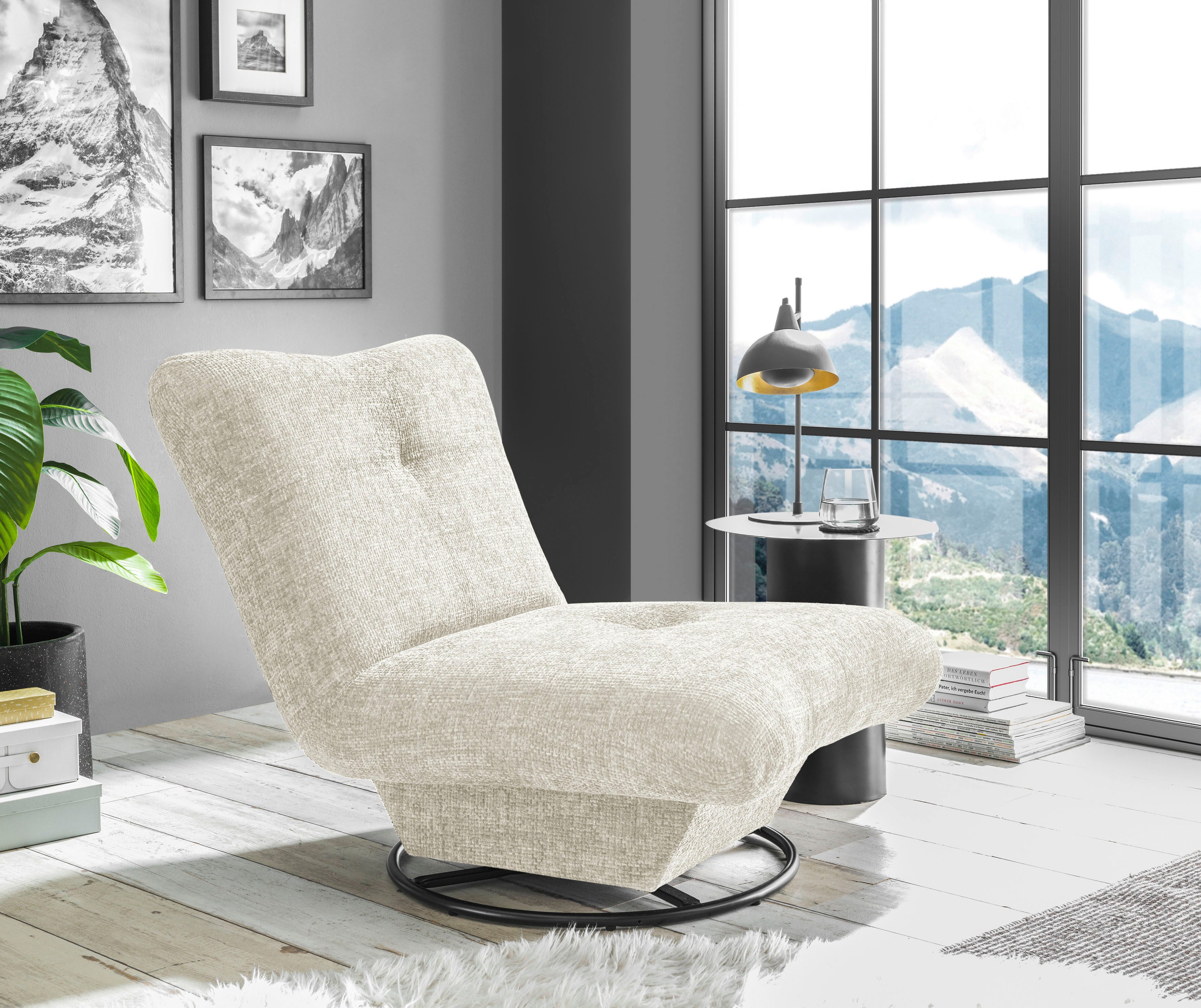 ED EXCITING DESIGN Drehsessel Maranello, frei im Raum stellbar, drehbar