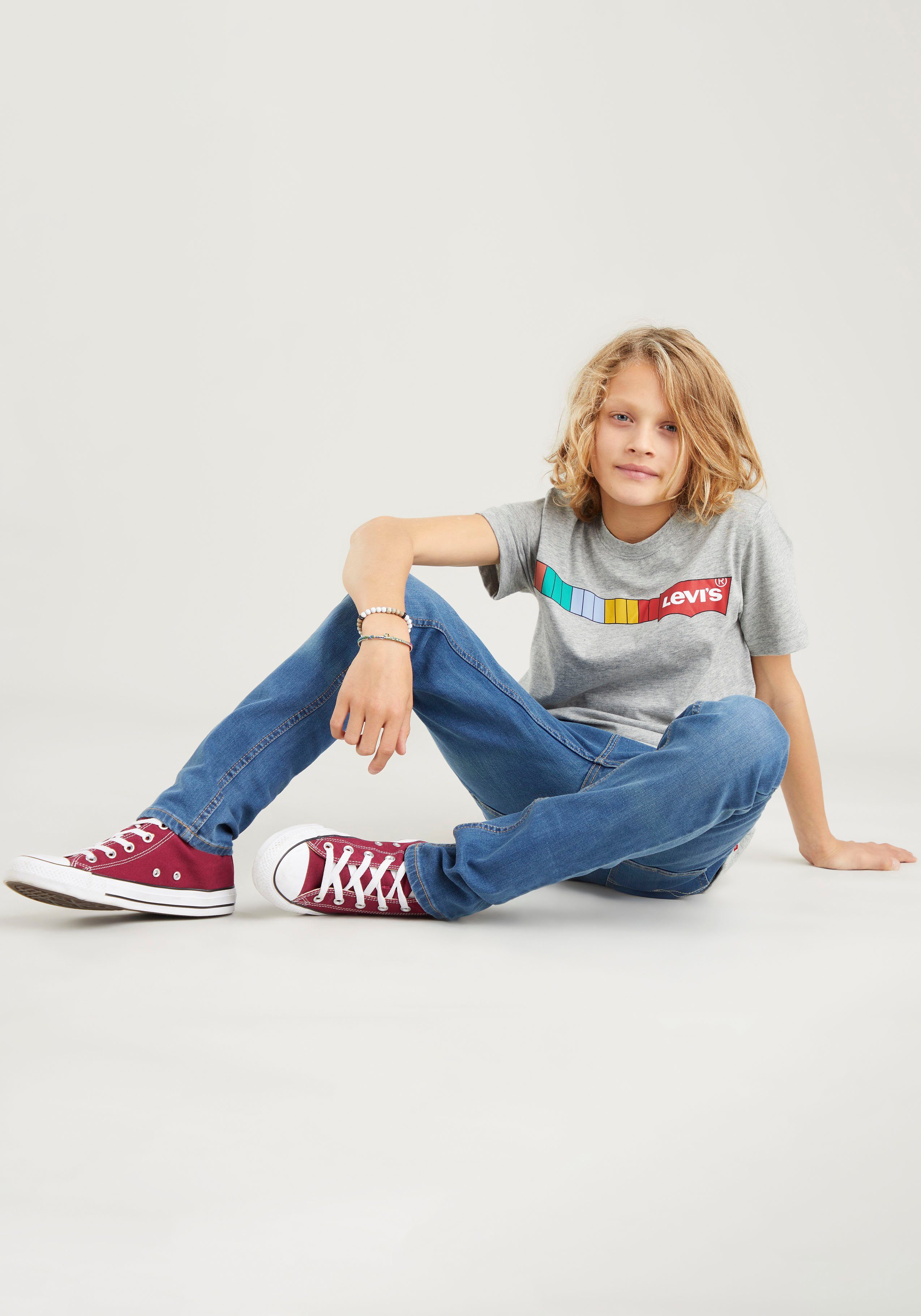 Skinny-fit-Jeans used Levi's® 510 FIT for mid BOYS indigo SKINNY Kids JEANS