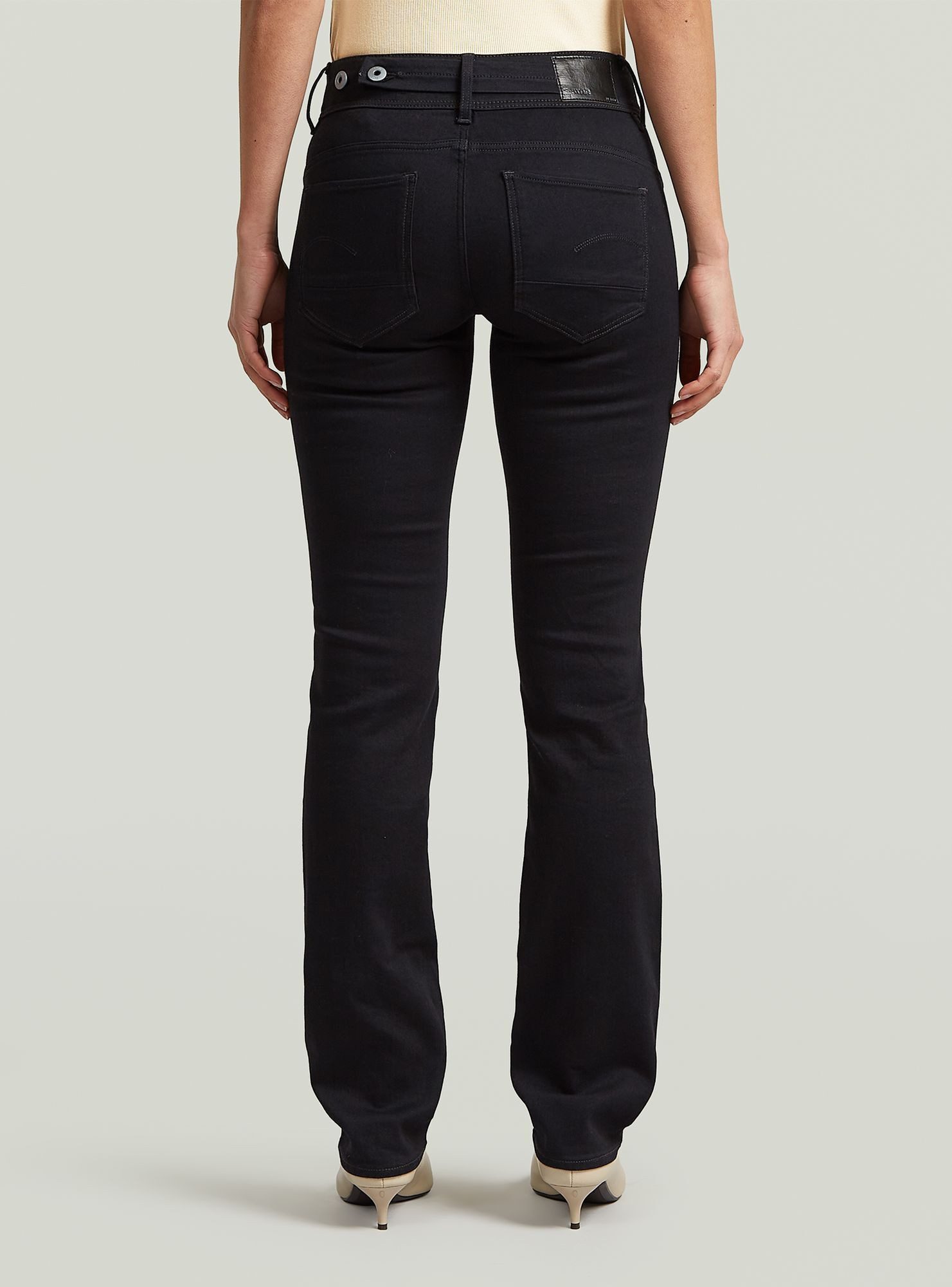 G-STAR 5-Pocket-Jeans Midge Slim Straight Jeans