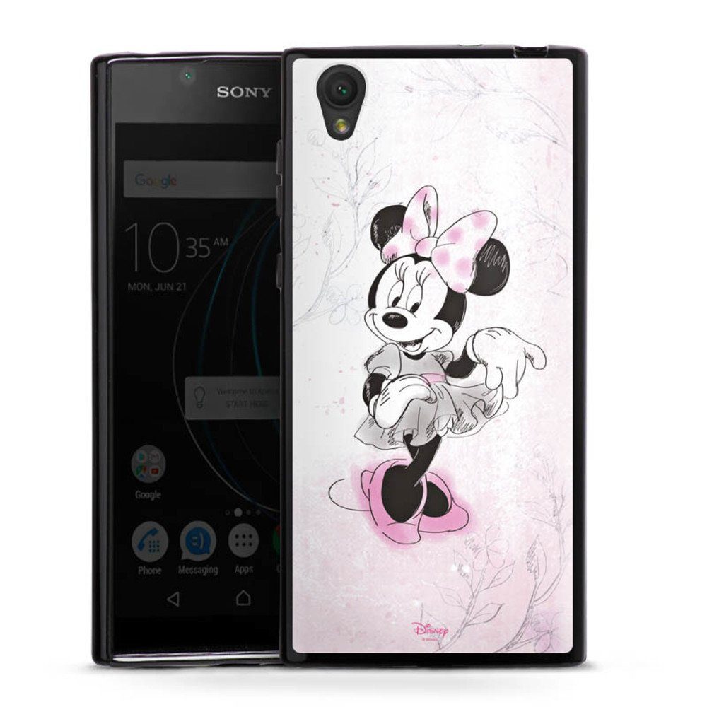 DeinDesign Handyhülle Minnie Watercolor, Hülle Minnie Mouse Disney Vintage