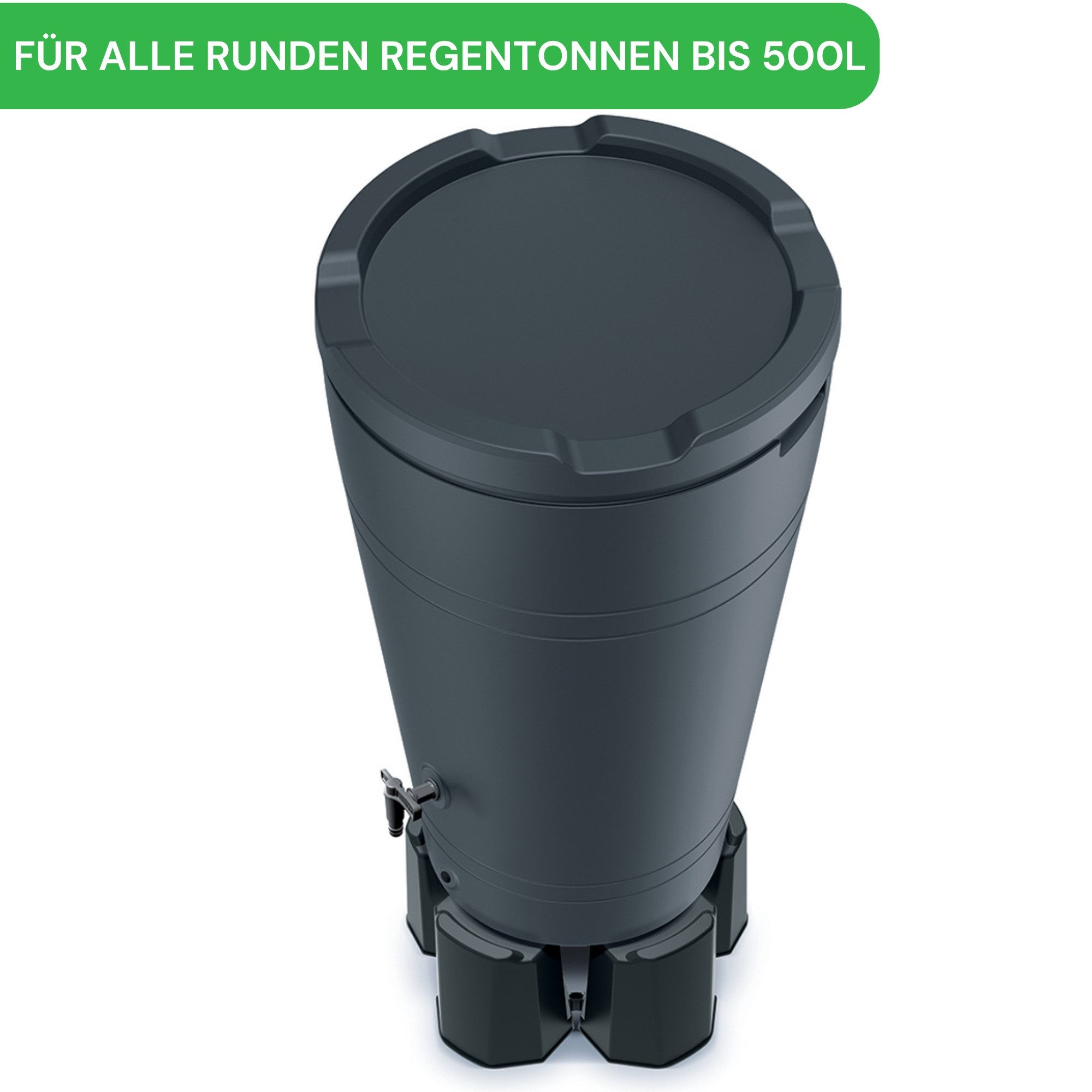 YourCasa Regentonne Standfuss Sockel für Regentonnen - Podest Regenfass - Ständer Modular