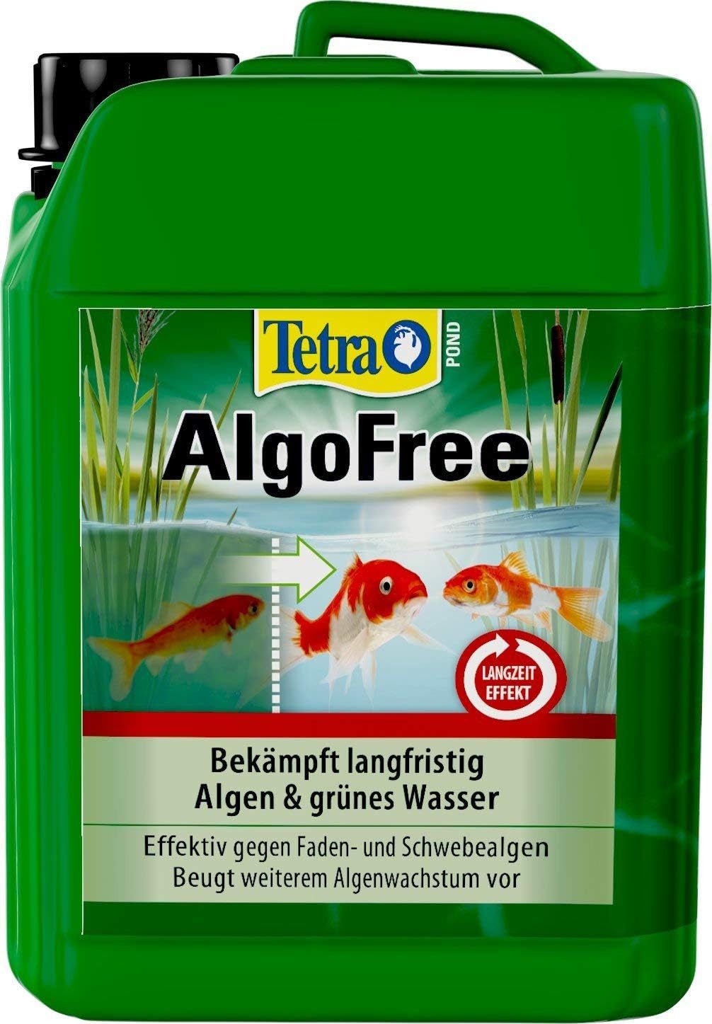 Aquariumpflege Tetra Pond AlgoFree Algenmittel gegen Schwebealgen/grünes Wasser 3 L