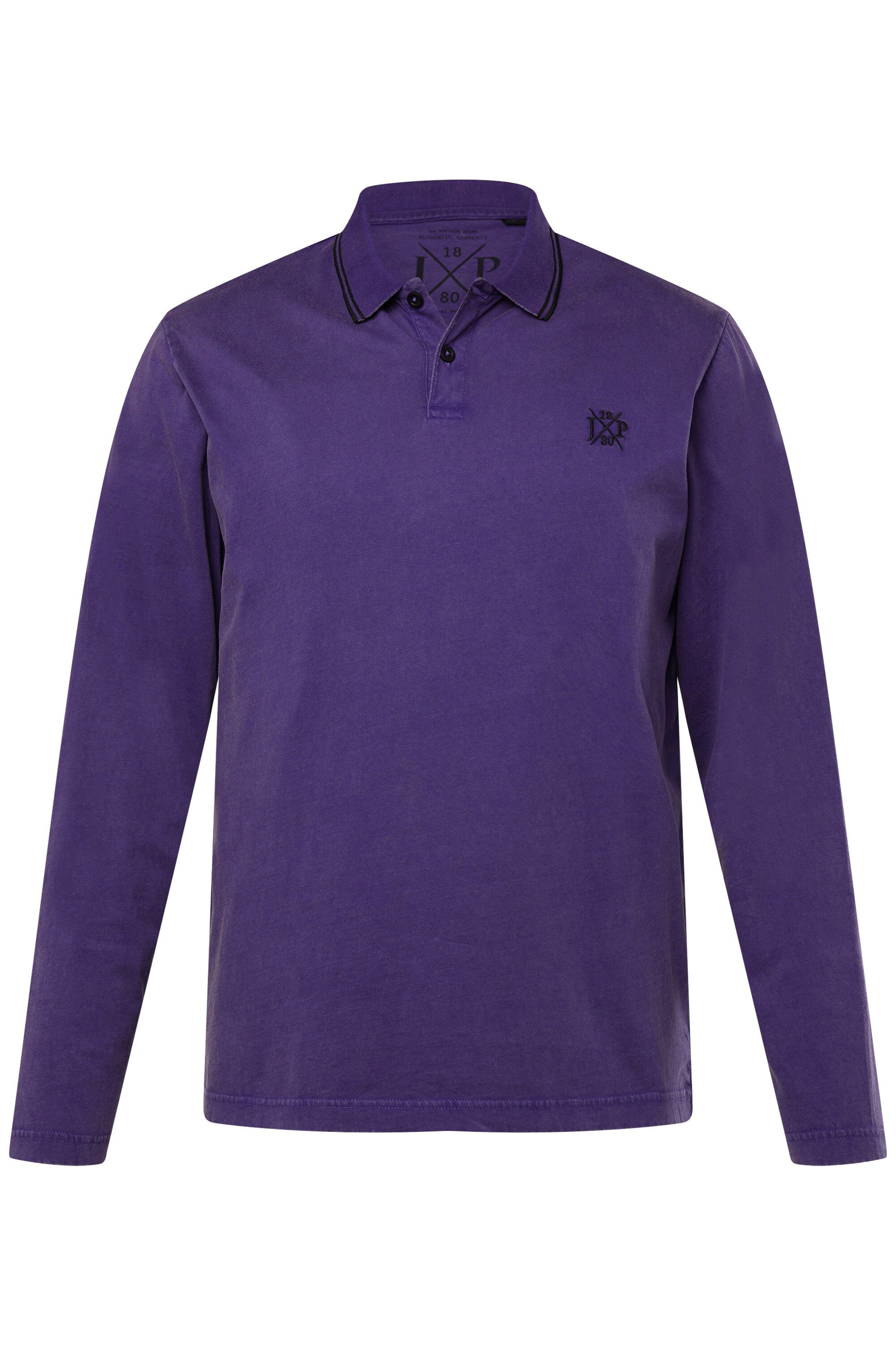 JP1880 Poloshirt Poloshirt Langarm Vintage-Look Polokragen günstig online kaufen