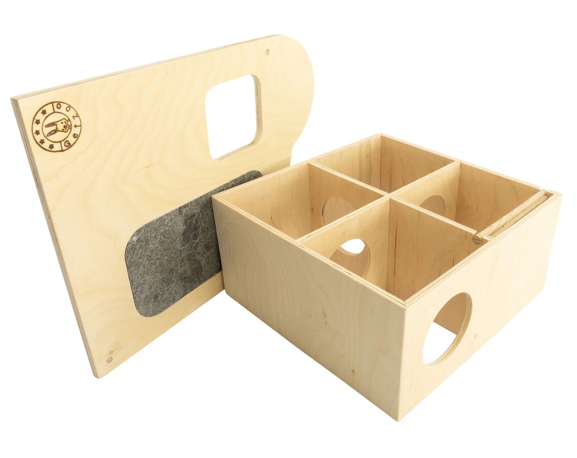 Getzoo Nagerhaus Getzoo Wohnhaus Nido mit Schieferdach