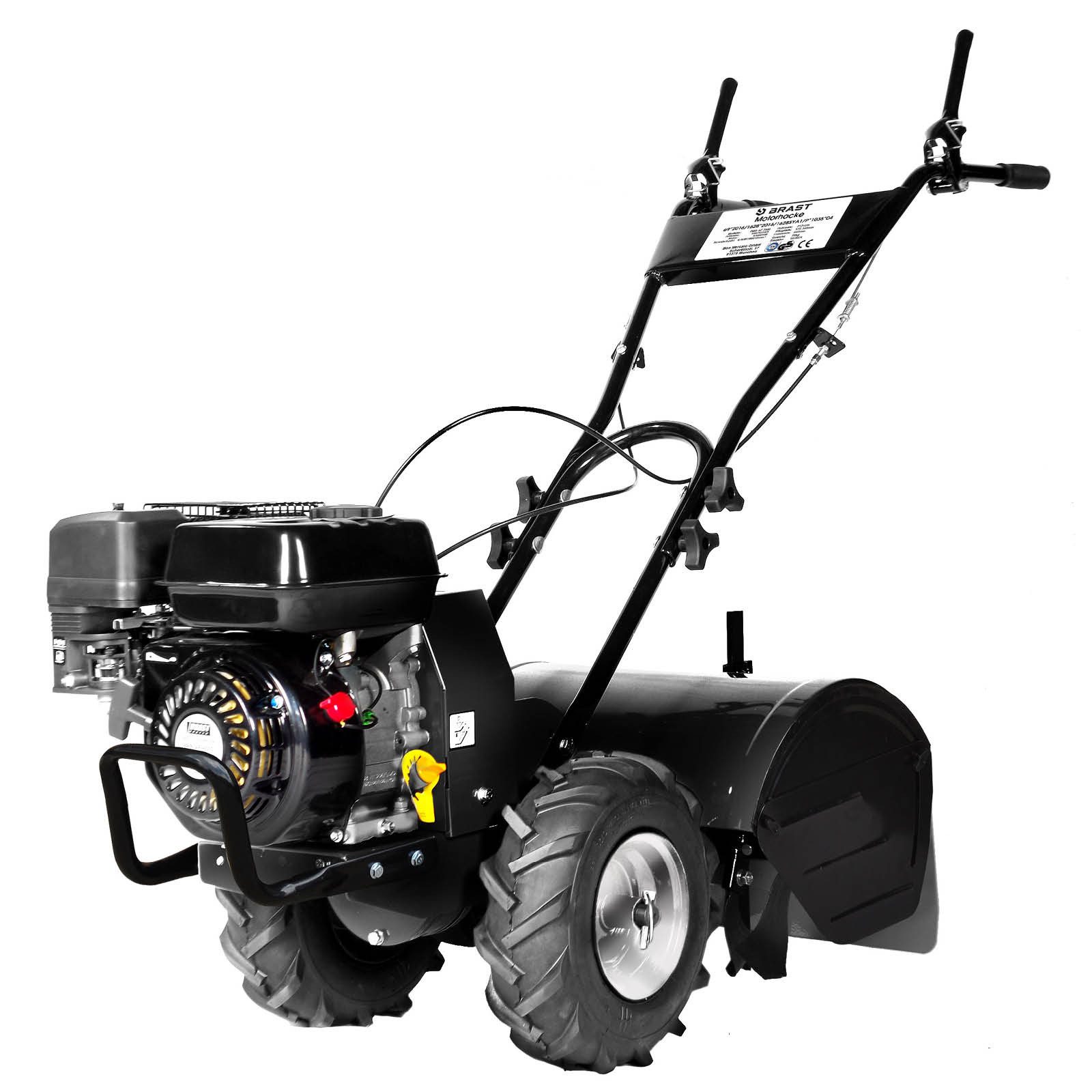 BRAST Benzinmotorhacke Ackerfräse 5,15kW(7PS) Selbstantrieb Gartenfräse TÜV günstig online kaufen