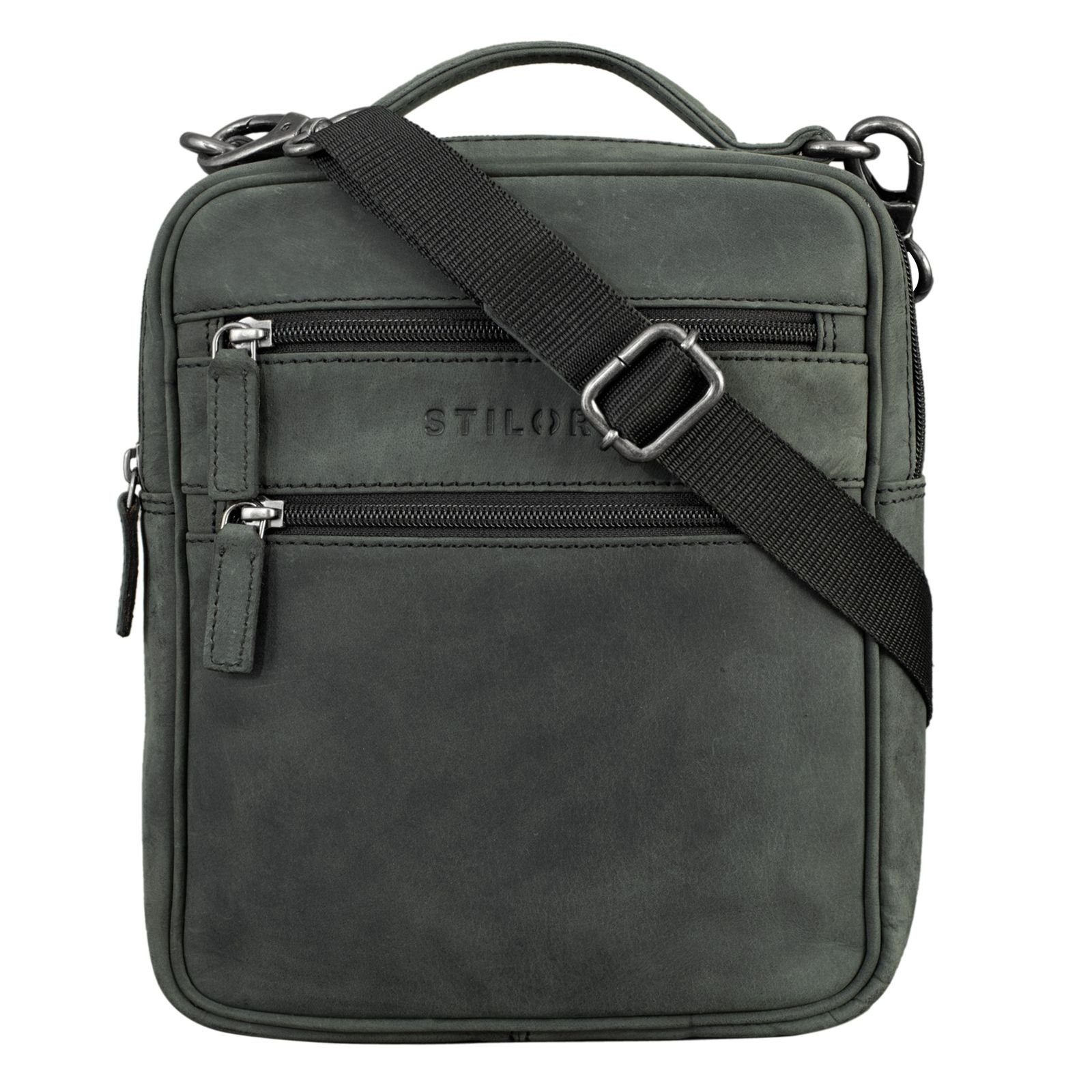STILORD Schultertasche "Mats" Herren Handtasche Leder Vintage