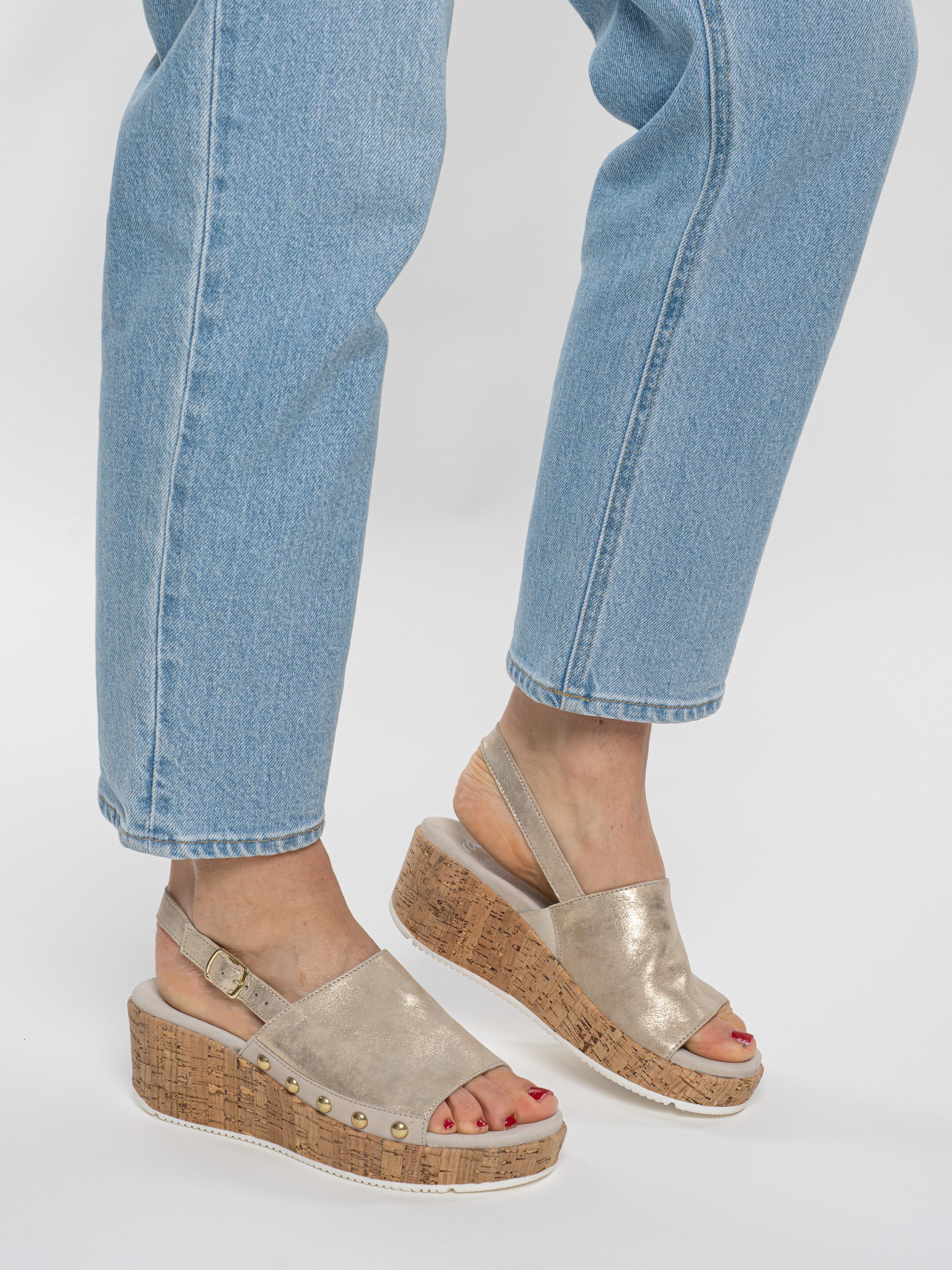Ara Sandalette Rimini Keilsandalette