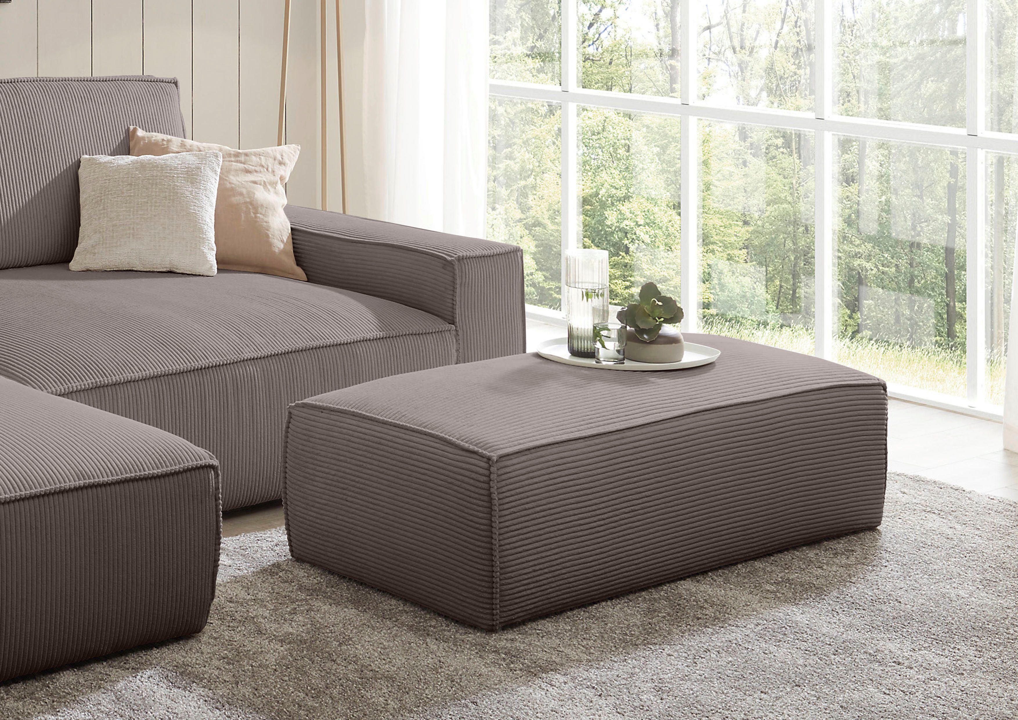 Home affaire Hocker NEU: SHERWOOD XXL, günstig online kaufen