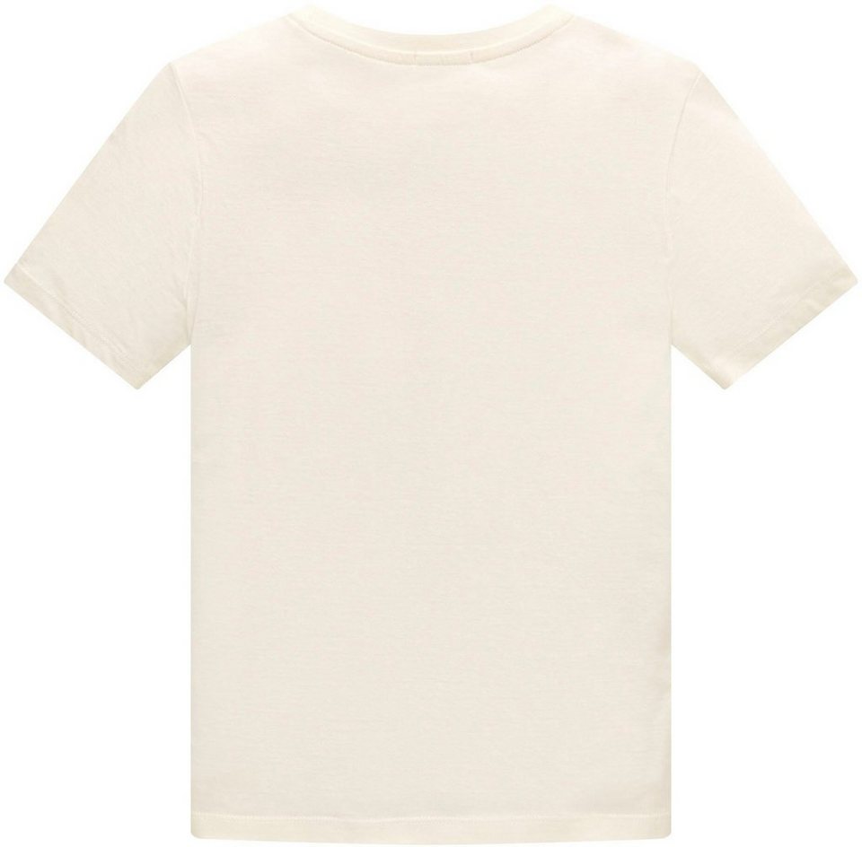TOM TAILOR T-Shirt, Kurzärmlig mit Rundhaslausschnitt